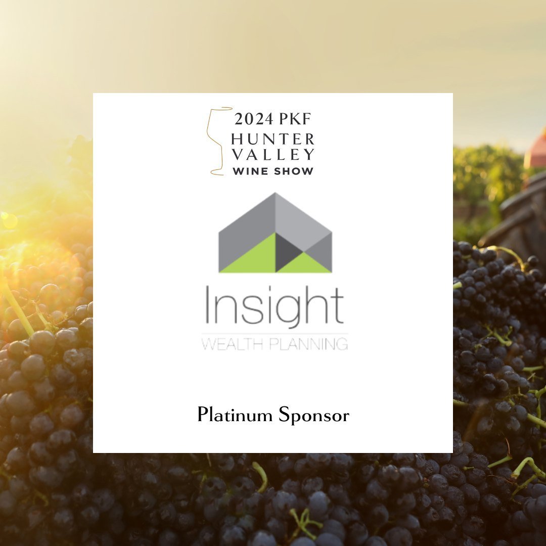 We proudly announce @insightwealth as a Platinum Sponsor of the 2024 PKF Hunter Wine Show. As a valued supporter of the Hunter Wine Show, Insight Wealth Planning's Newcastle-based team of experienced financial planners can help you build and protect 