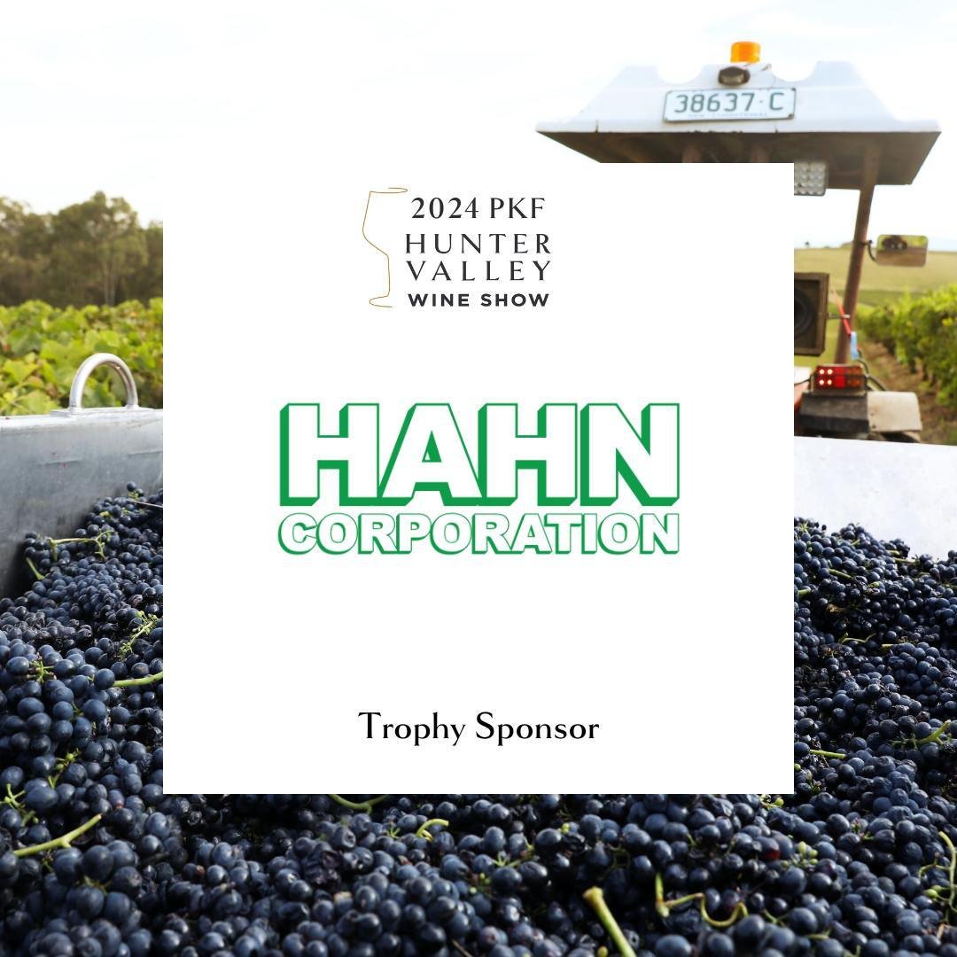 The Hahn Corporation are proud Trophy Sponsors for the 2024 PKF Hunter Valley Wine Show.

Kym and Craig Hahn are the third generation of the Hahn family. They have supplied a bulk transport service to the wine industry for over fifty years. Their Aus