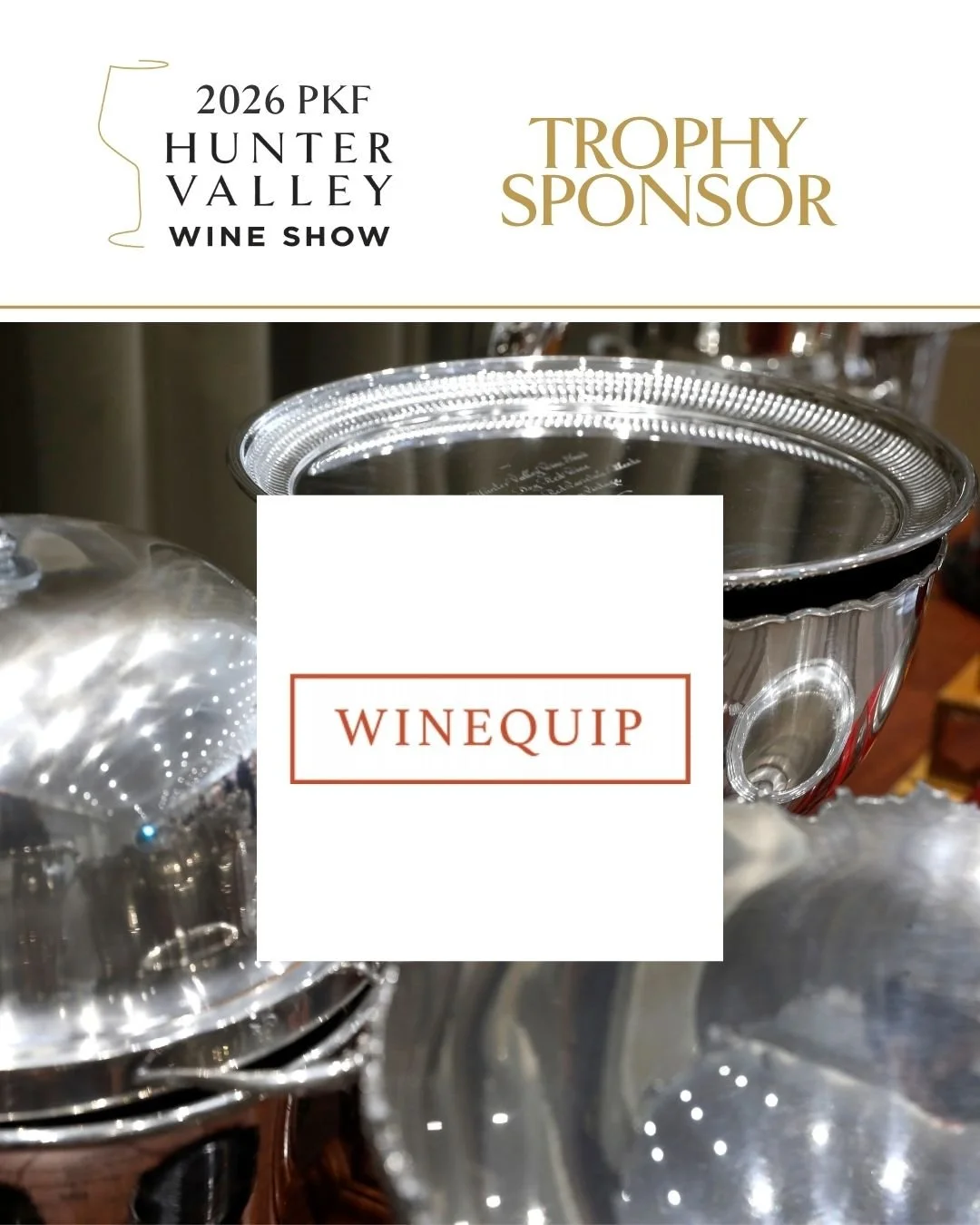 We are thrilled to announce @winequipproducts as a returning Trophy Sponsor for the 2026 PKF Hunter Valley Wine Show

Winequip is proud to continue its support for the 2026 show. They pride themselves on bringing the world&rsquo;s leading oenological