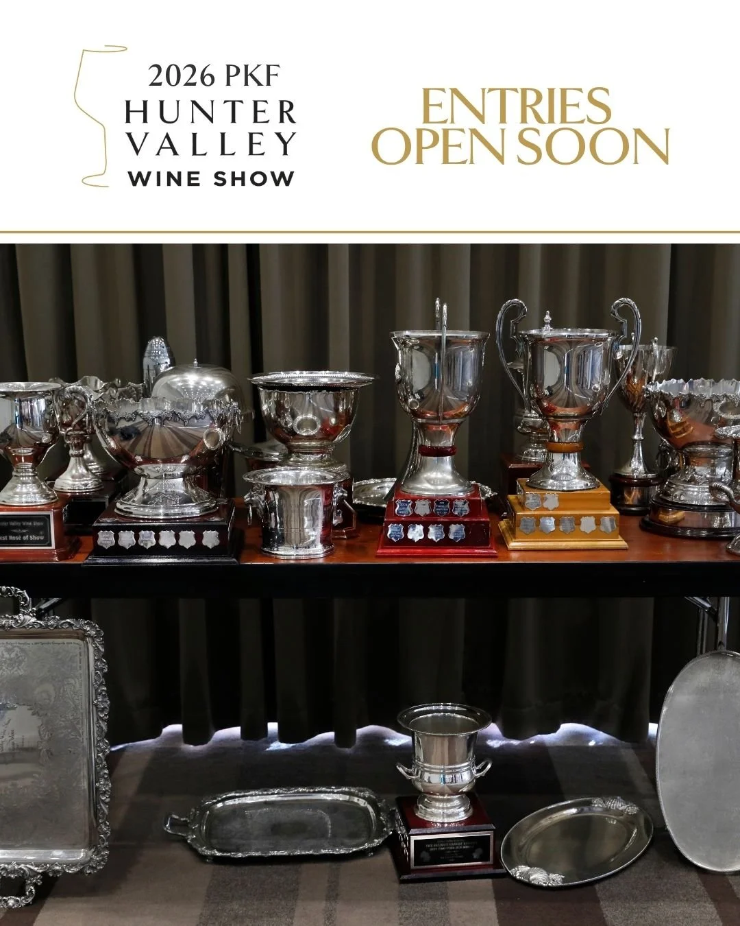 The countdown is officially on. Next Monday, June 1st, entries for the 2026 PKF Hunter Valley Wine Show officially open.

The labels are being dusted off and the cellar logs checked&mdash;this is the moment where the grit, craft, and dedication poure