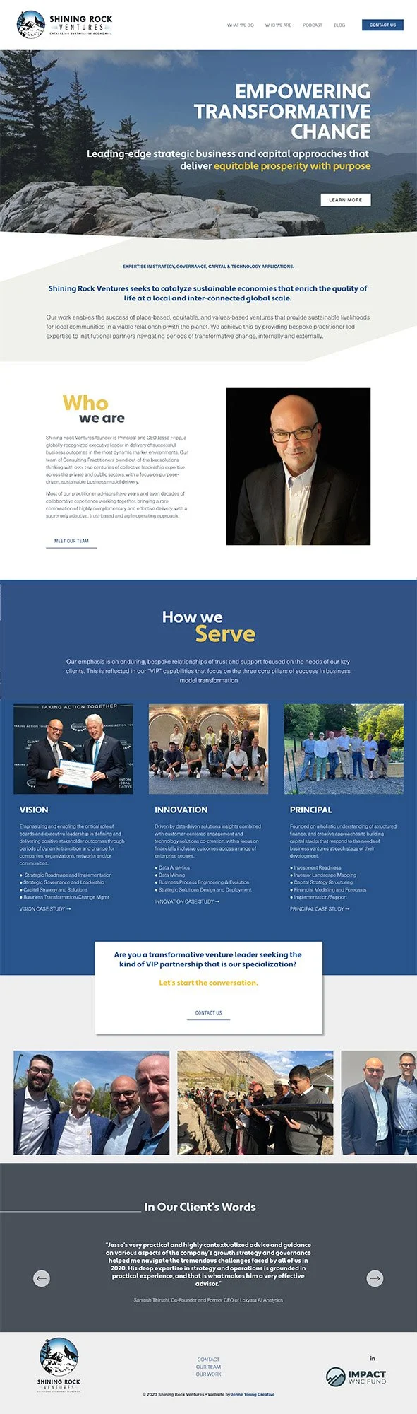 Leadingedge strategic business and capital approaches that deliver