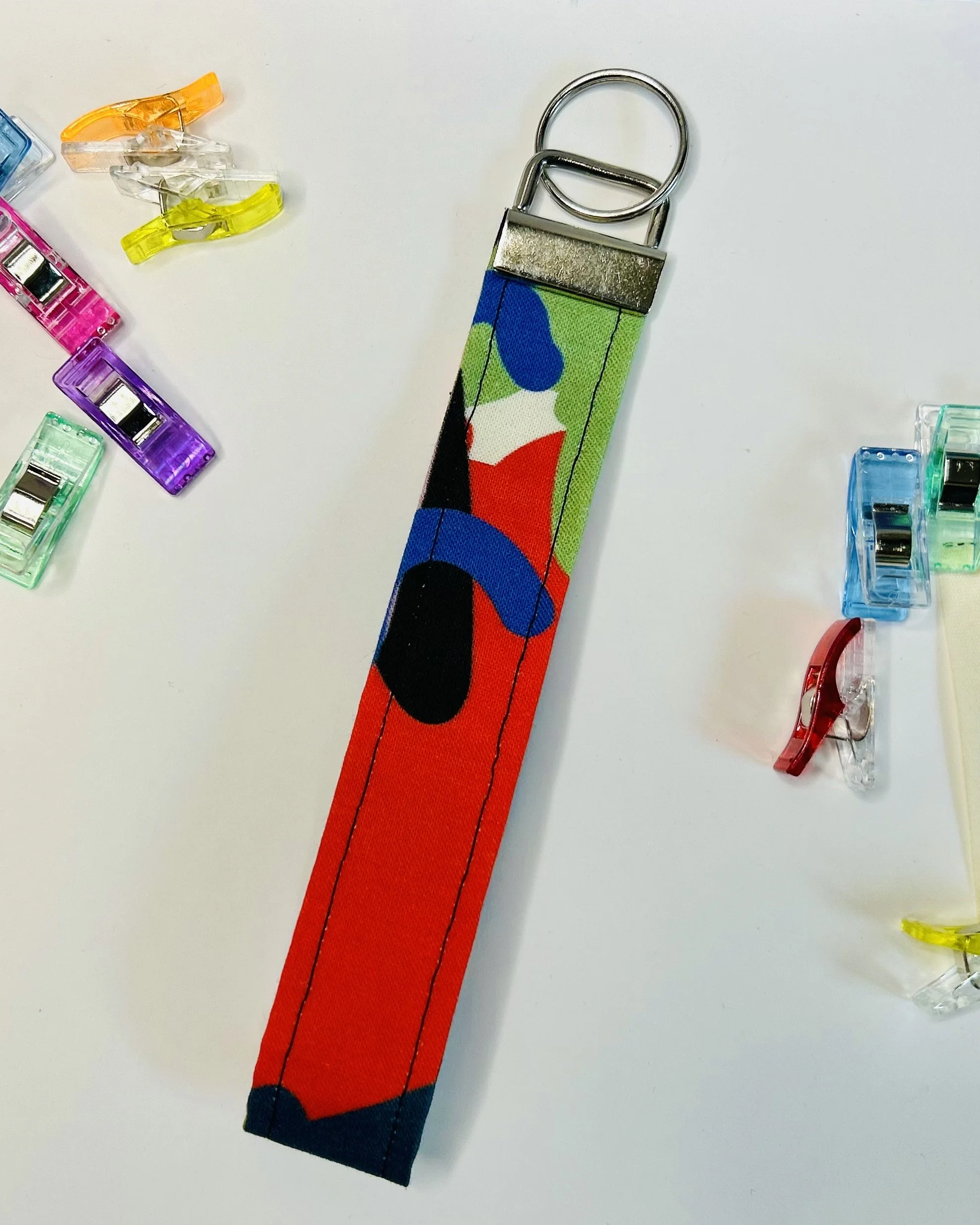 Abstract #12 Premium Wristlet