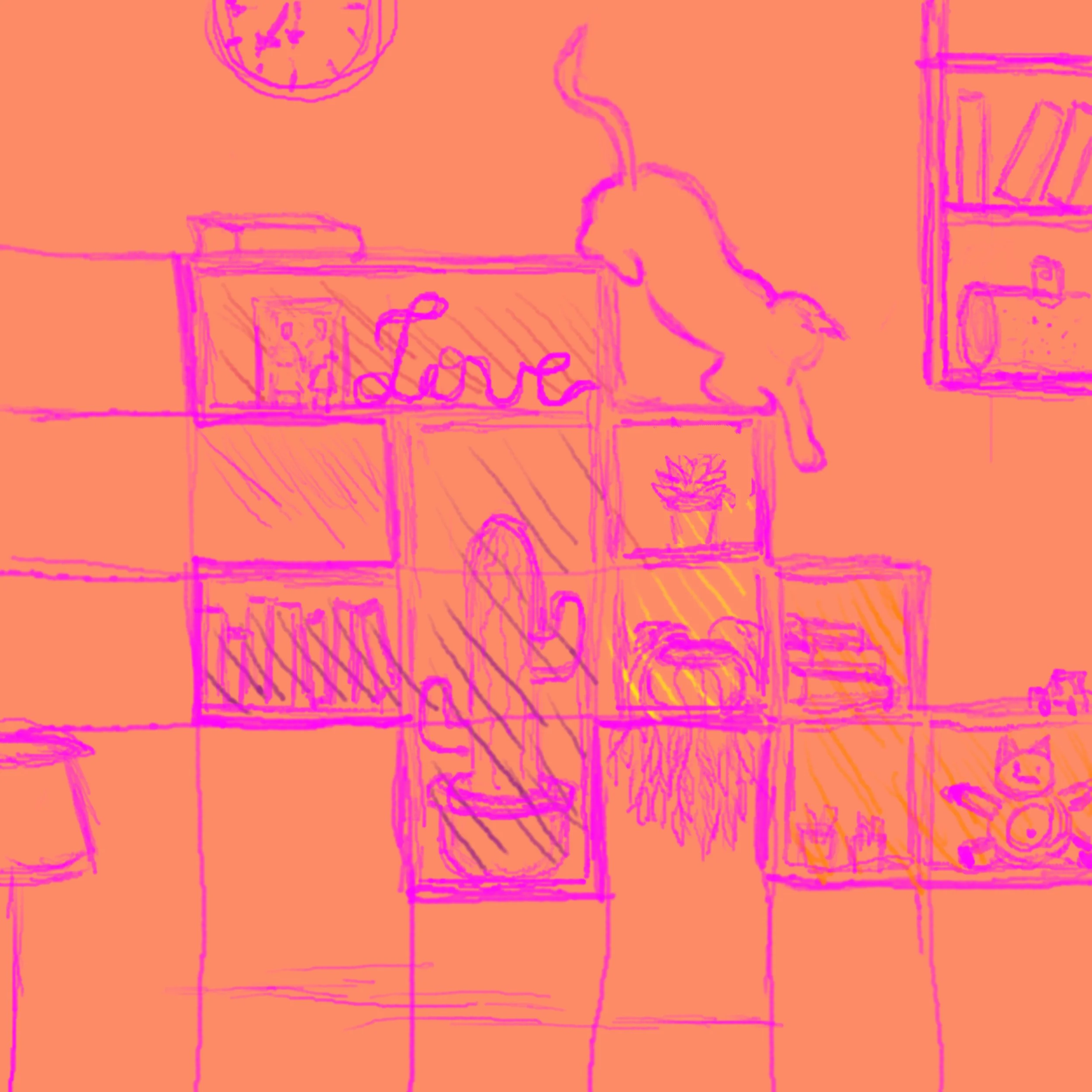 cat bookshelf sketch.JPG