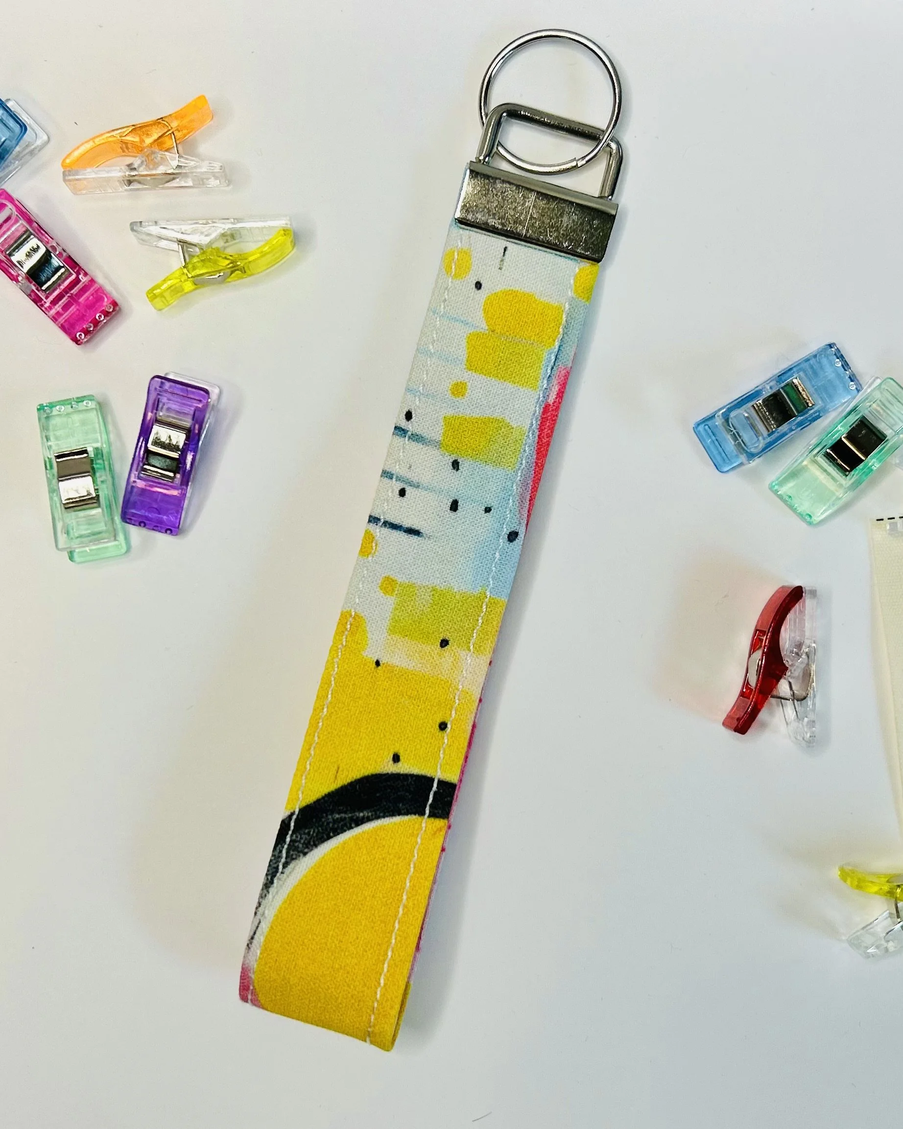 Abstract #9 Premium Wristlet