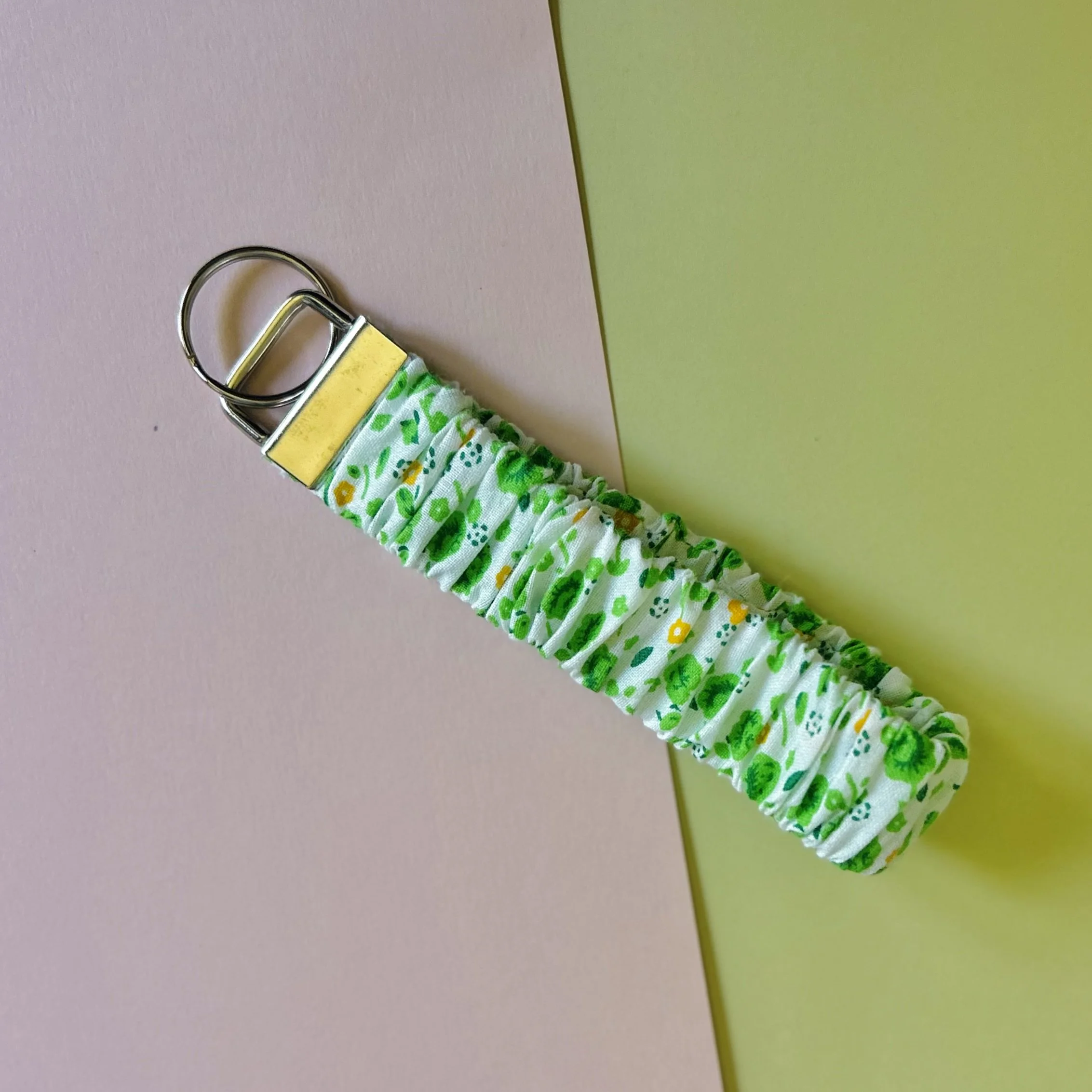 Floral scrunchie wristlets