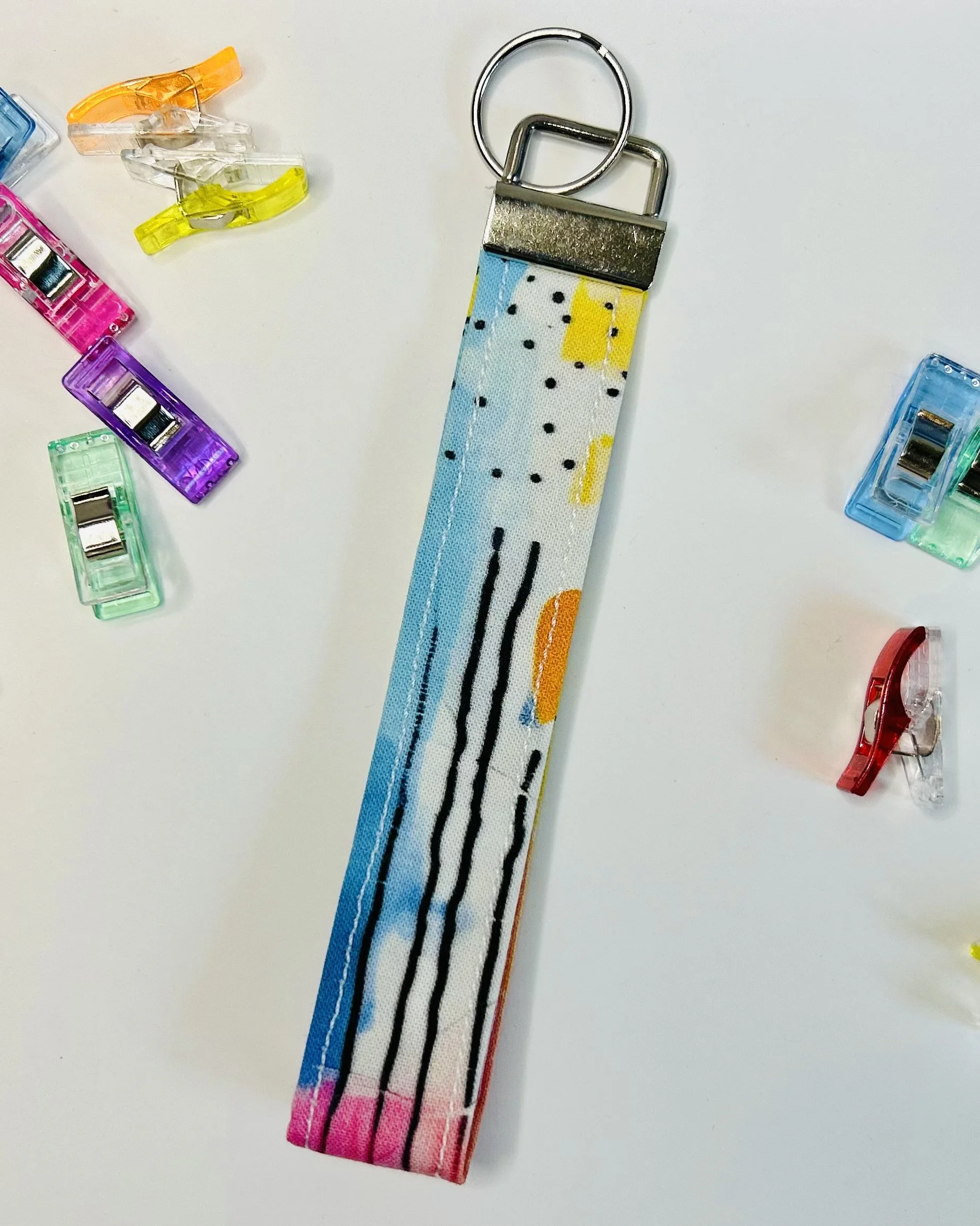 Abstract #10 Premium Wristlet