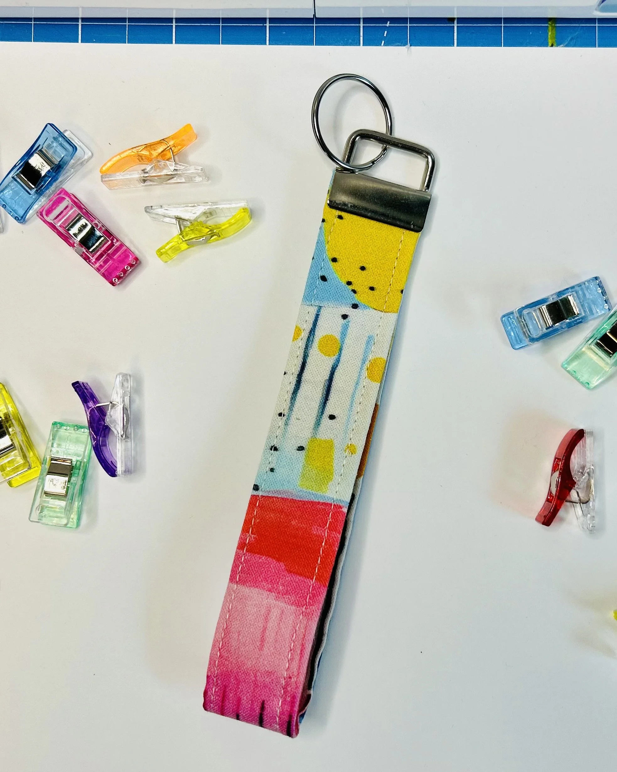 Abstract #7 Premium Wristlet