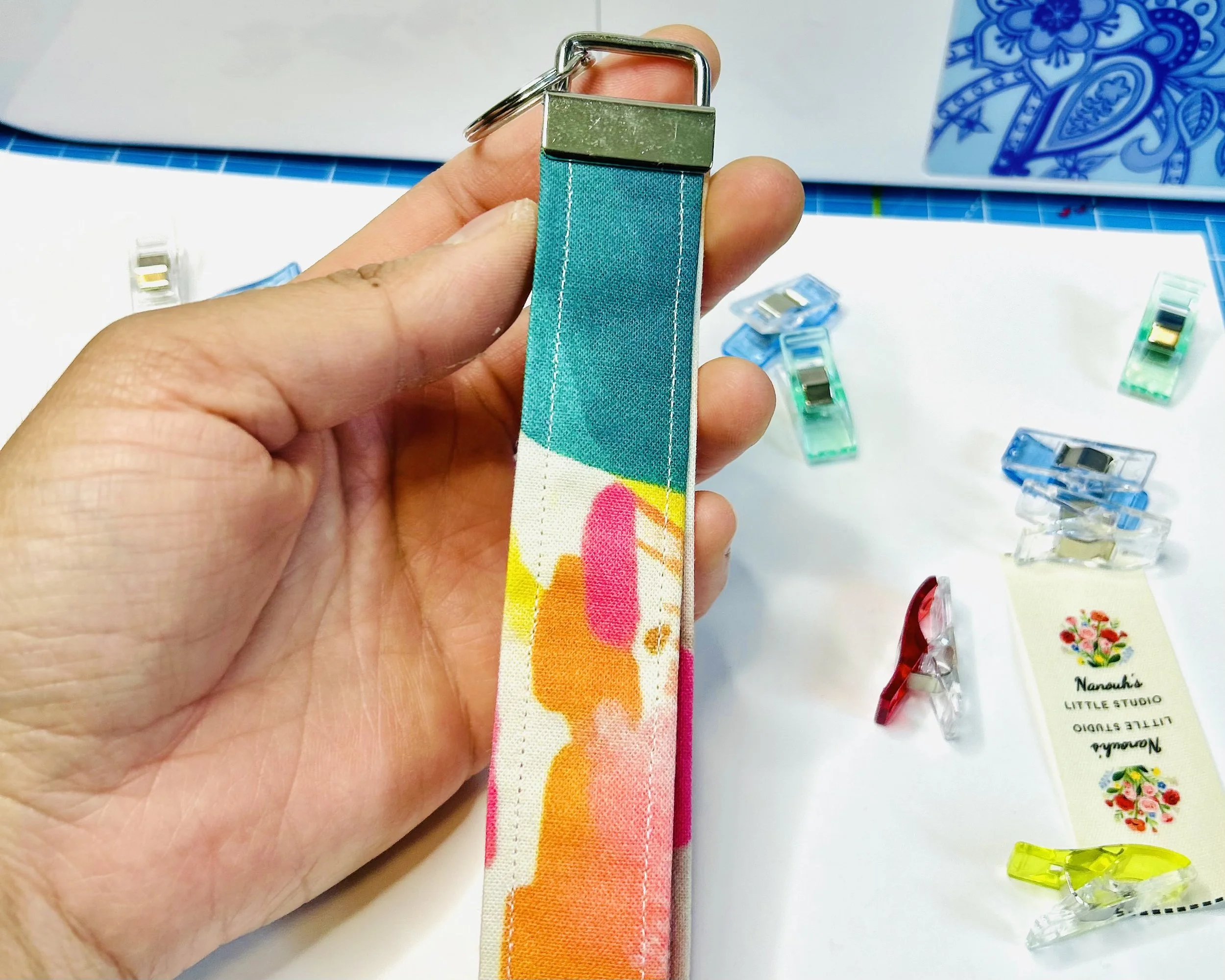 Abstract #4 Premium Wristlet