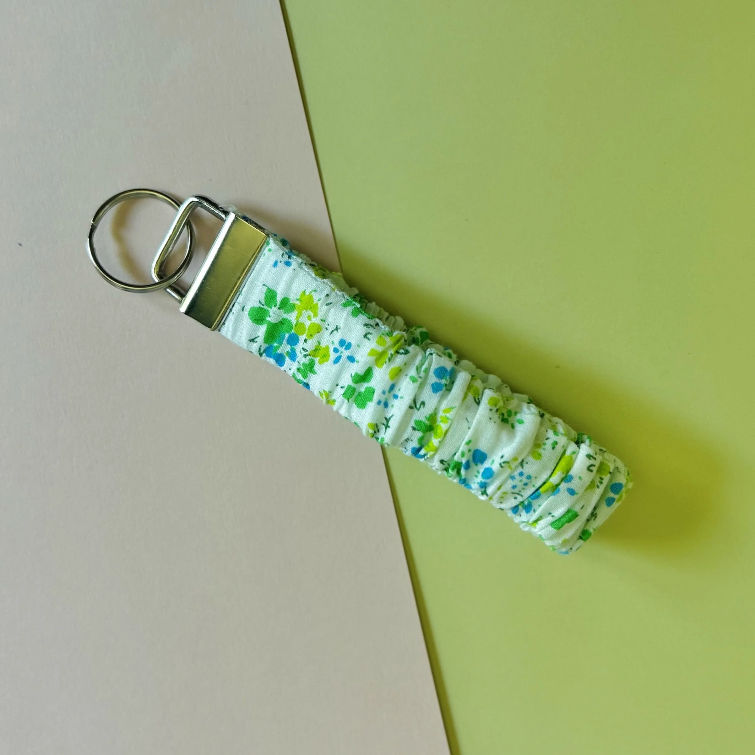 Floral scrunchie wristlets