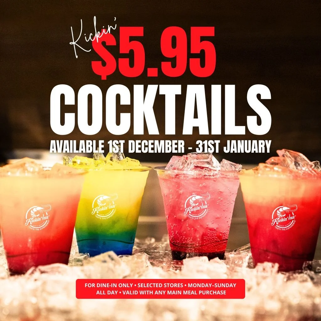 Kickin’Inn $5.95 Cocktails