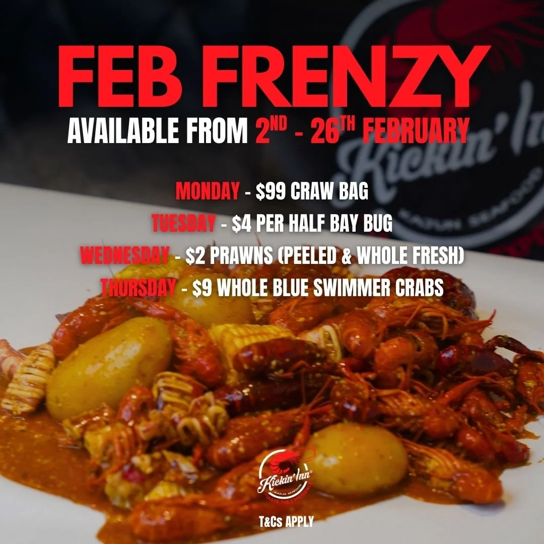 Feb Frenzy at Kickin'Inn