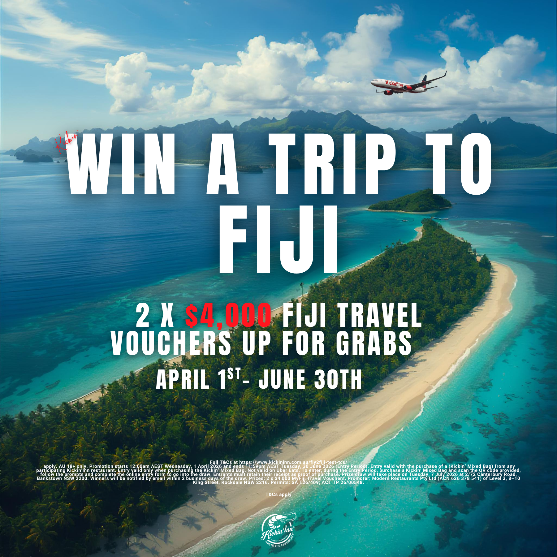 WIN A FIJI HOLIDAY!