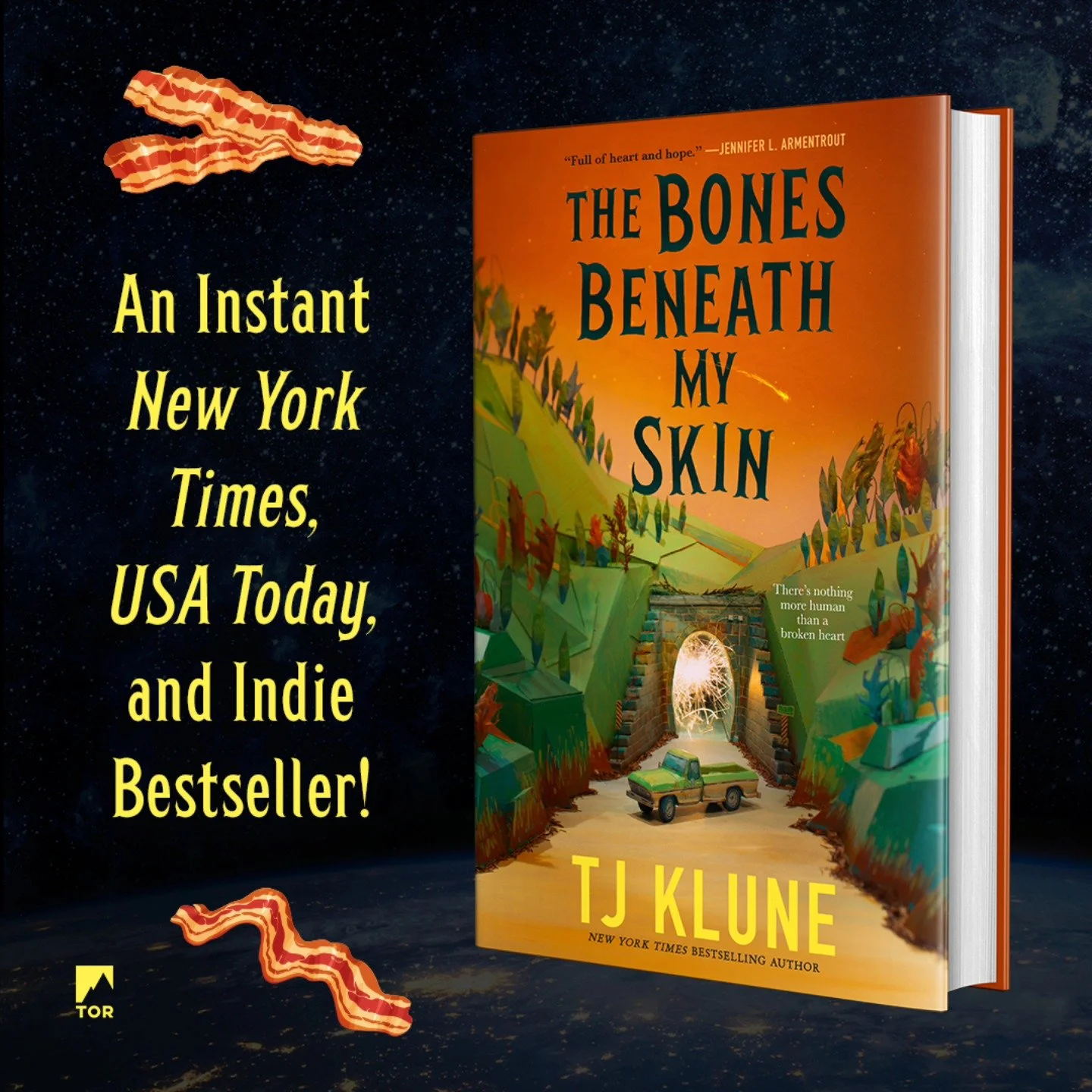 You all are just the bee's knees.

Thank you for all the bacon.

❤️