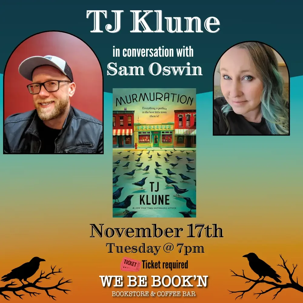 Murmuration Book Launch: TJ Klune in conversation with Sam Oswin