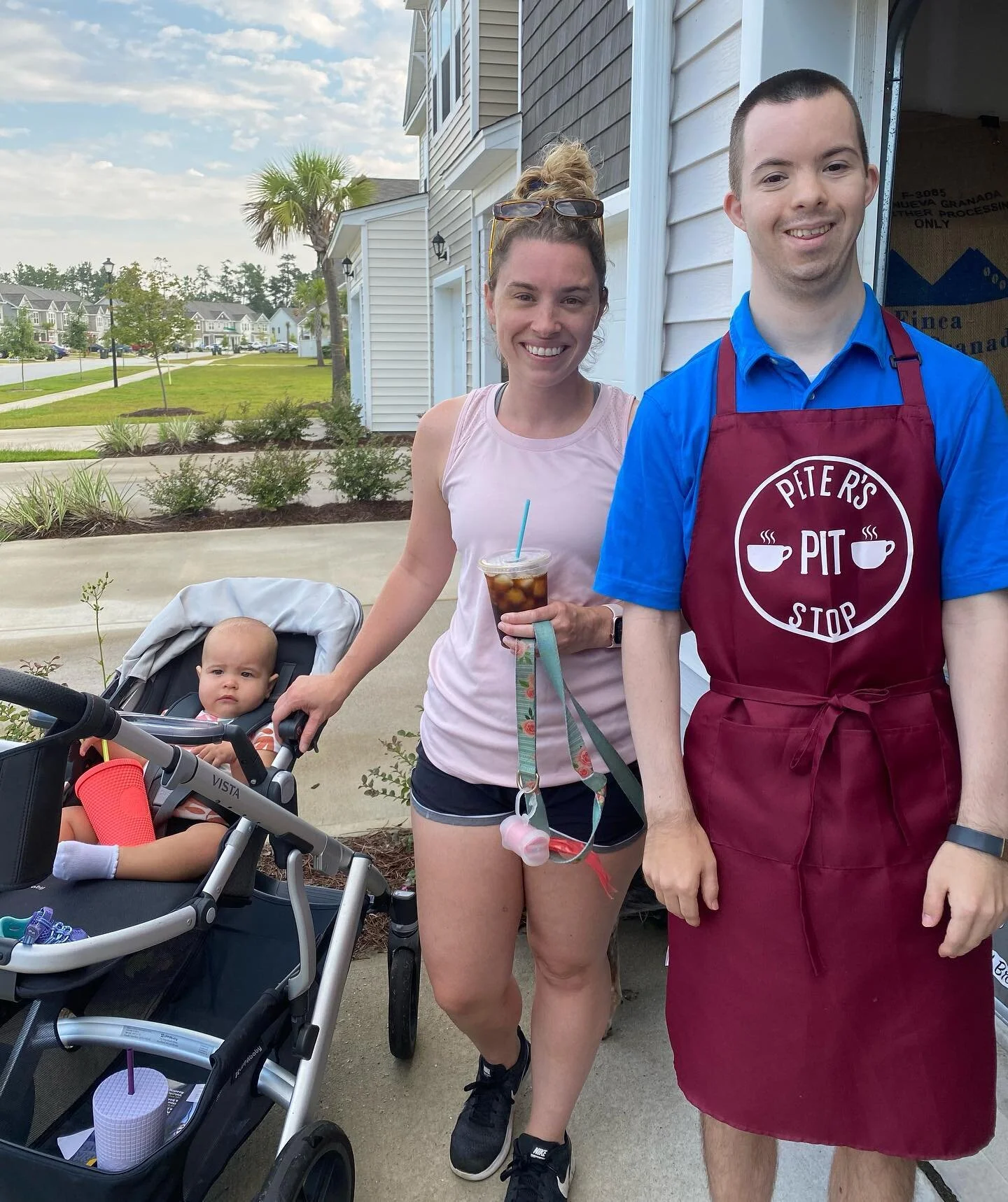 Welcome again Jessie and Charlie (and Hazel their Blue Heeler not in the pic) to Peter&rsquo;s Pit Stop! It was a joy to serve you all yesterday. Come again soon! #PetersPitStop
#Meridianatlakesofcanebay
#Canebayplantation
#icecoffee
#hotcoffee
#coas