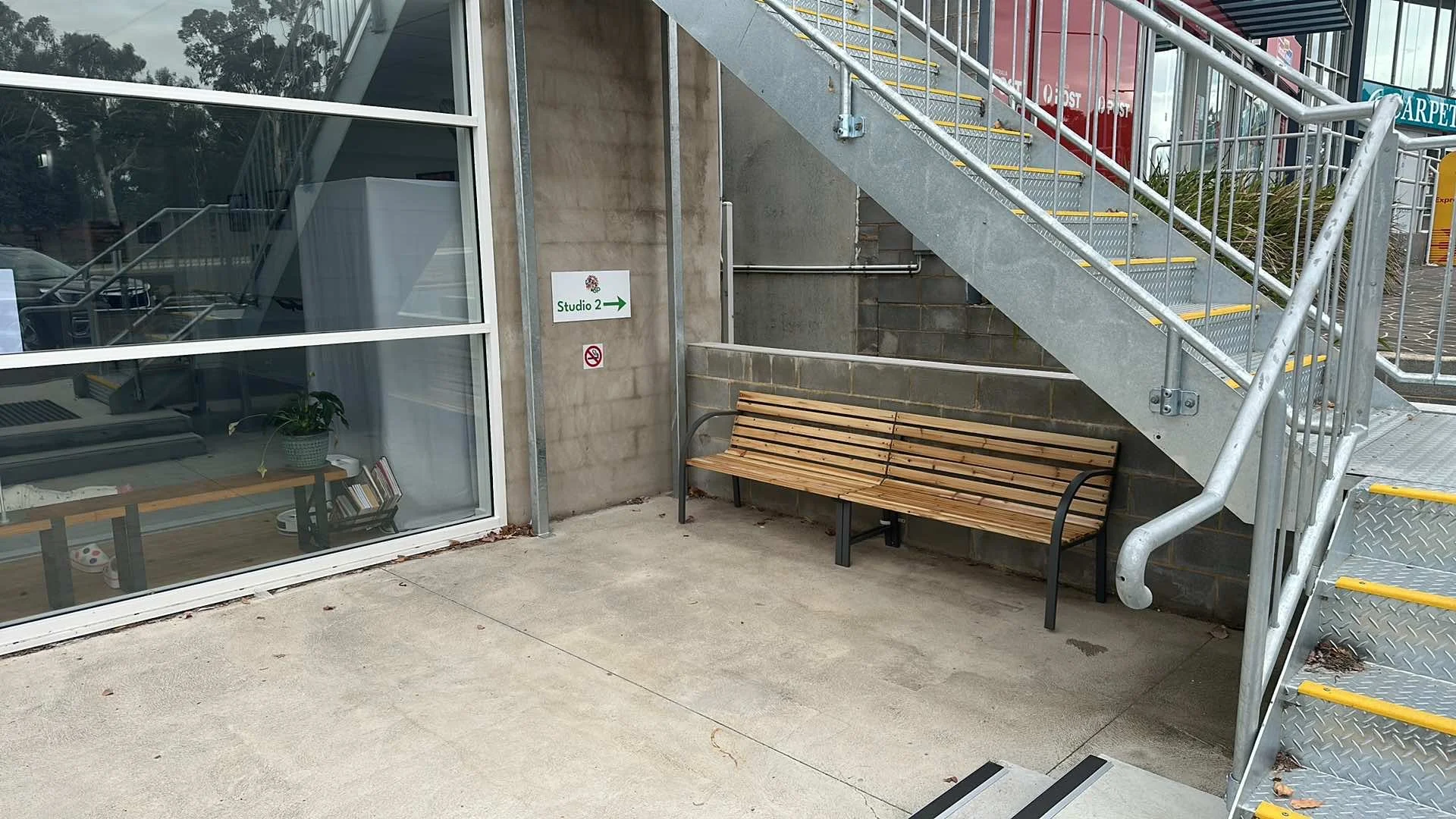 Dance studio facilities at 6th Position Canberra including mirrored space and open floor