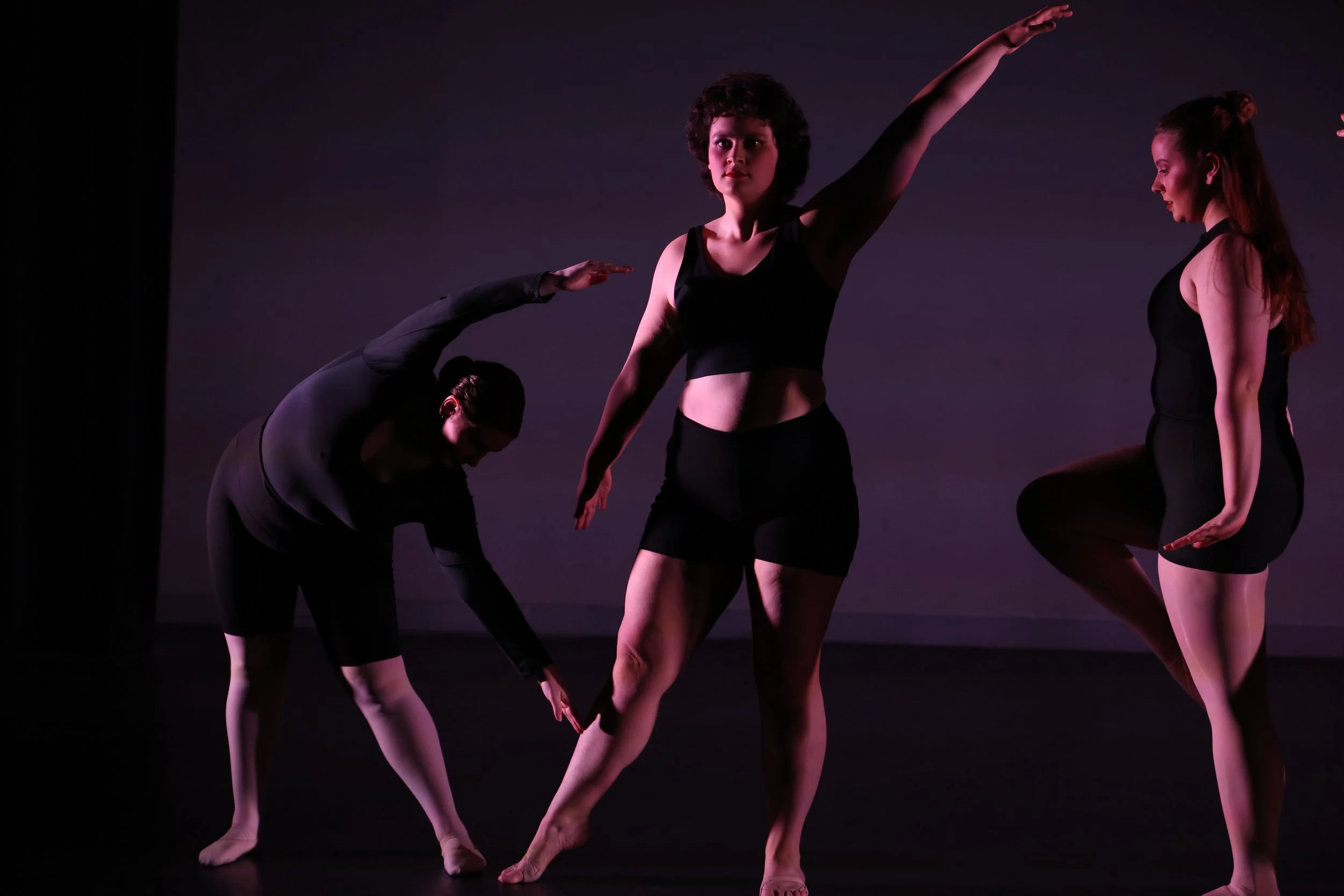 Contemporary dance class for adults in a supportive studio environment