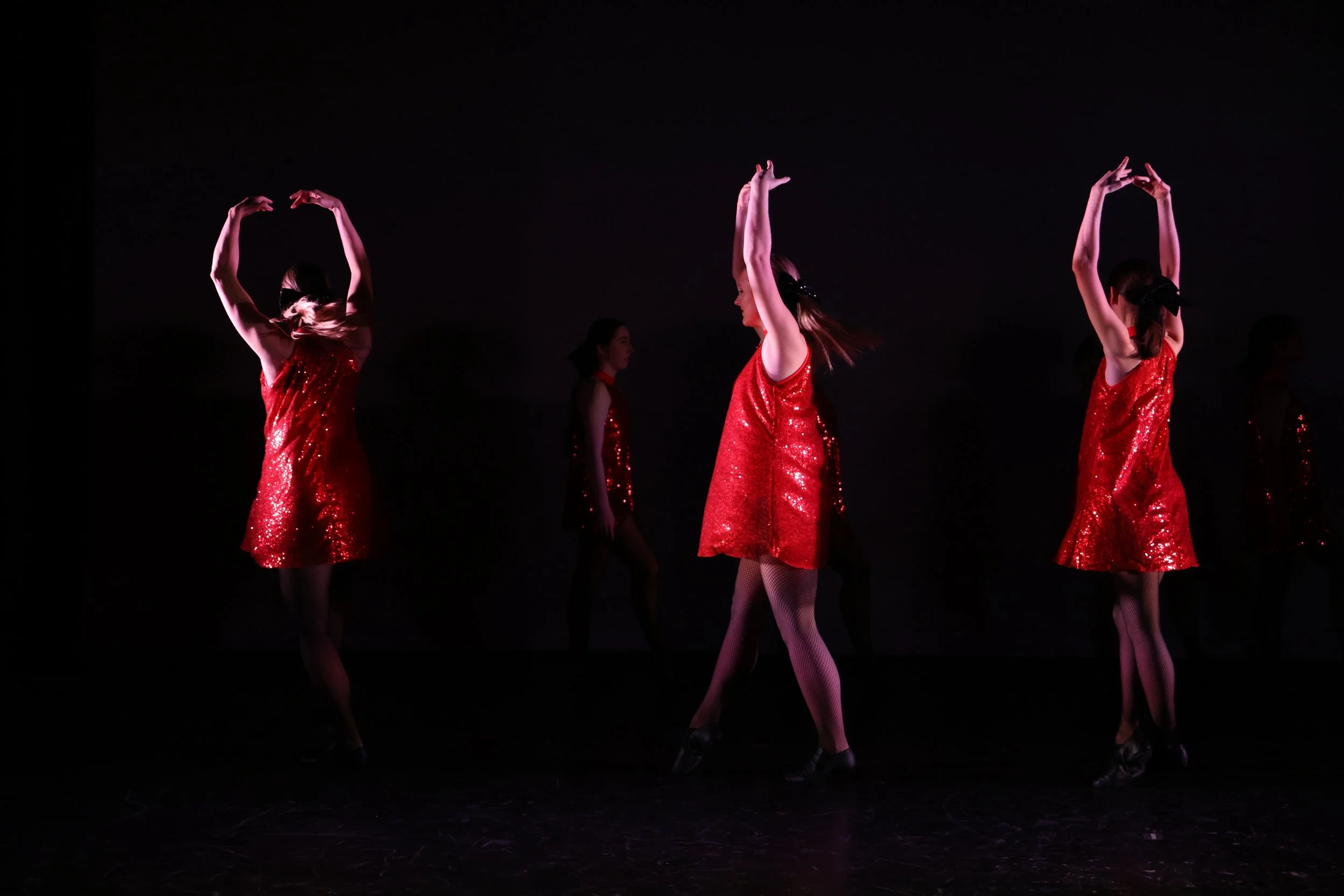 Technique training class for adult dancers