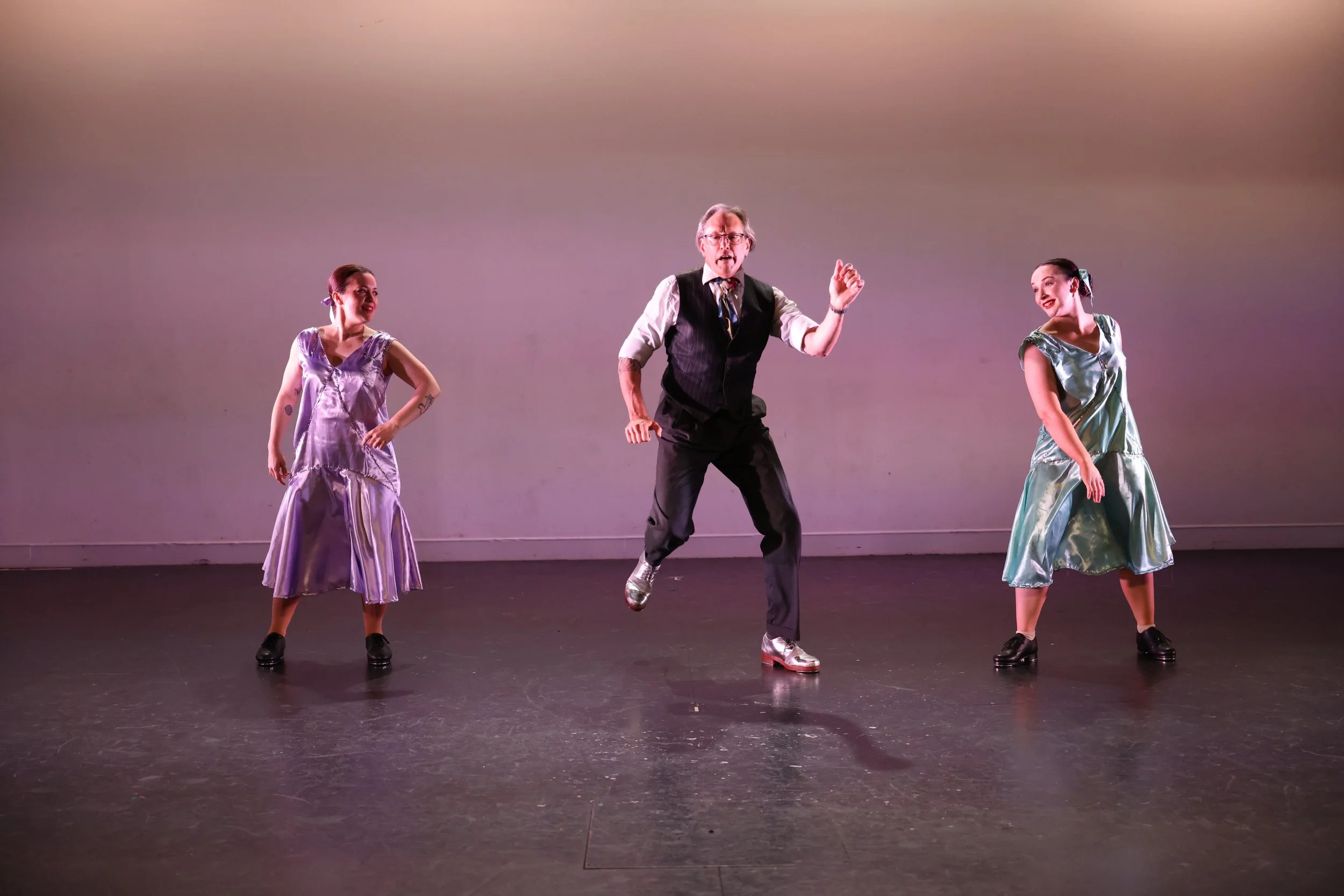 Tap dance class for adults in a supportive studio environment