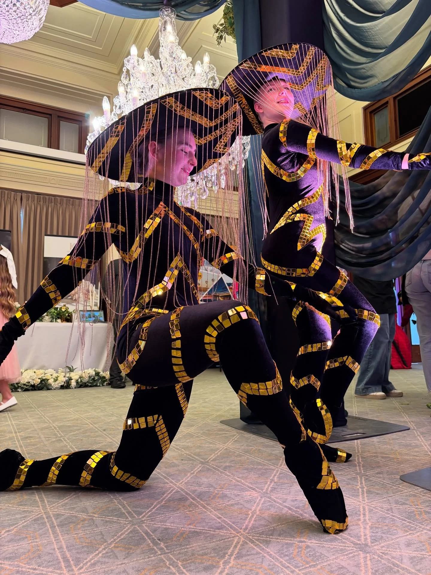 6th Position event dancers performing roving dancers at a Canberra event