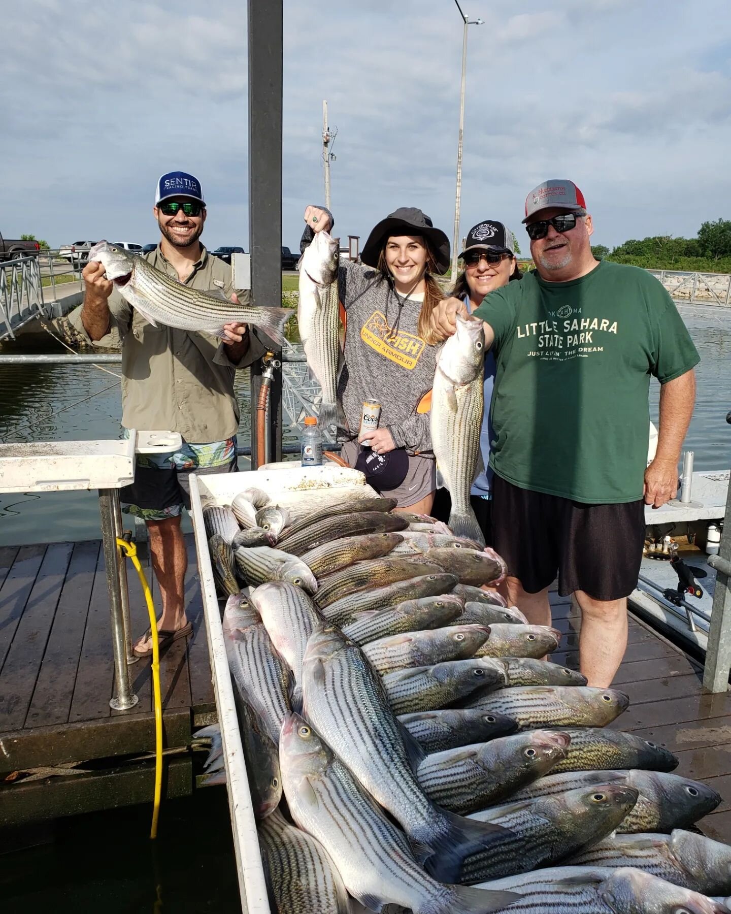 A great weekend out on the lake! Lots of limits and some nice big stripers. A huge thank you to everyone that fished with us this weekend. 

If you'd like to book with us, we've only got a few dates left in June and July. Send us an email or call/tex