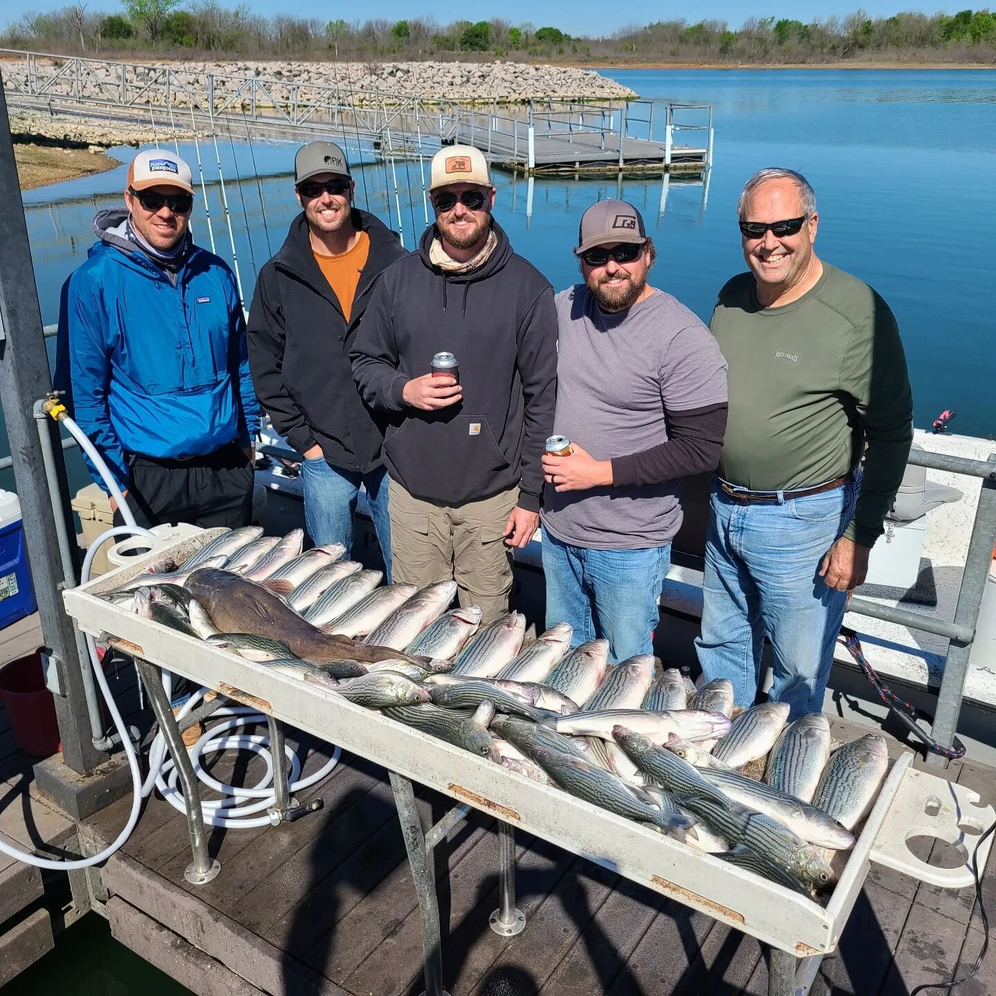 The bite is gettin' really good here on Lake Texoma! We had two great days of fishing and ended up with some good looking fish piles. Thank you to Jason and the guys for coming out! 

#GoodTimesFishingCo #LakeTexoma #OklahomaFishing #OklahomaFishingT