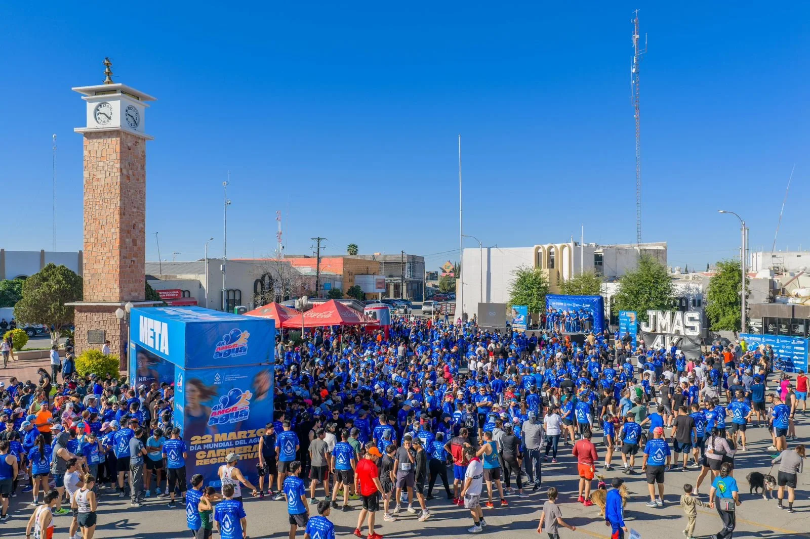 JMAS Delicias registró casi 2,500 participantes en carrera “Amor por el Agua”