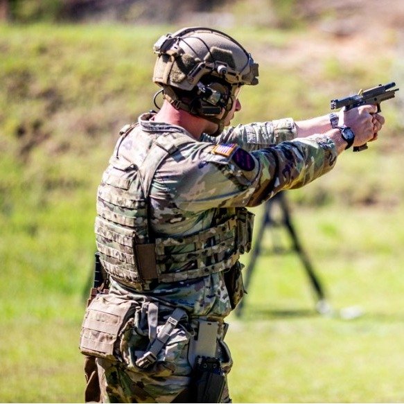 You know that M17 you drag around on your hip like a regret?
The one you qualify with once a year, right after someone reminds you where you stashed it?
Yeah. That one.
It’s not just there to complete your loadout.
It’s not a fashion acc