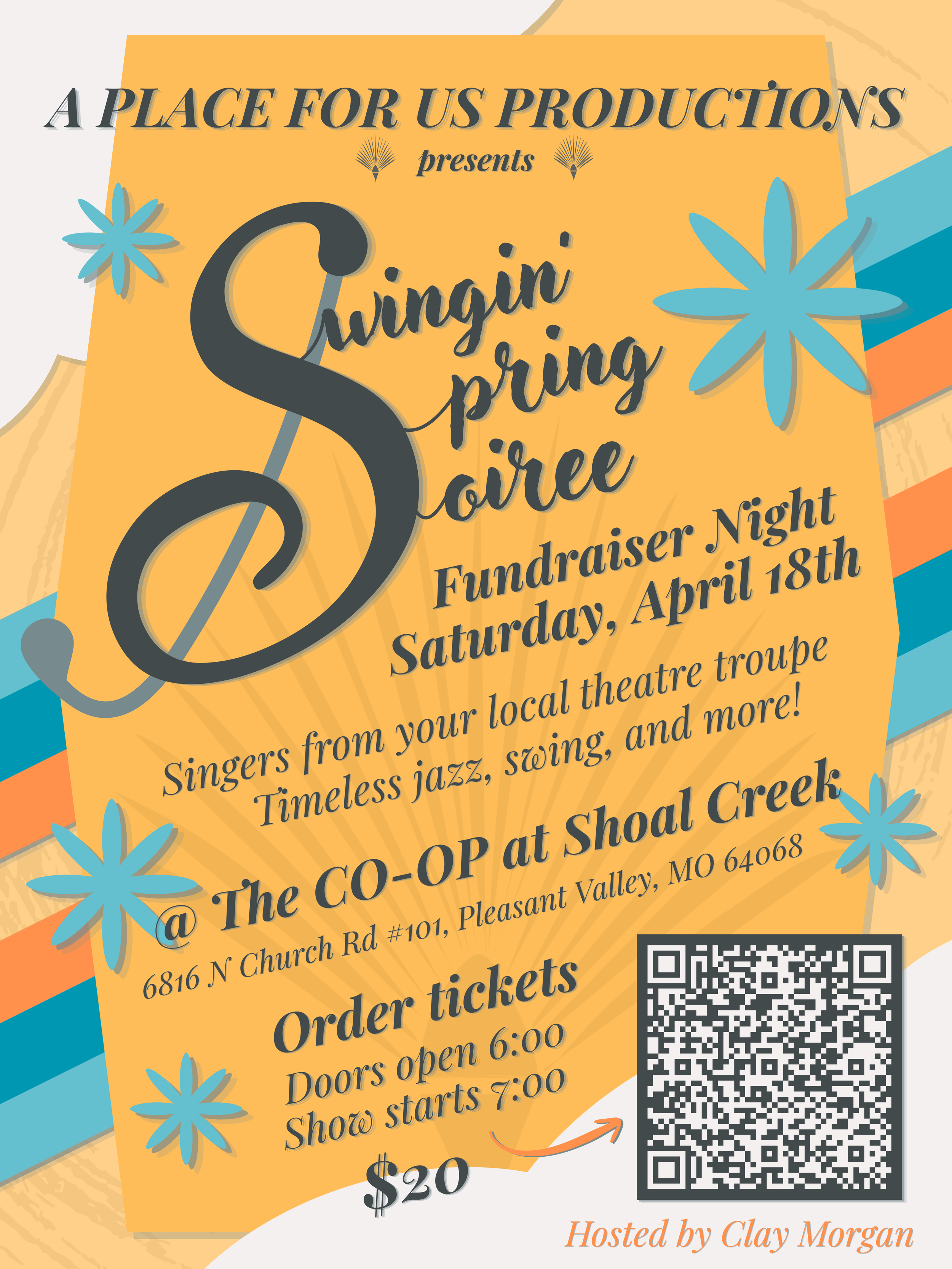 Swingin' Spring Soiree - An A Place For Us Productions Fundraising Showcase