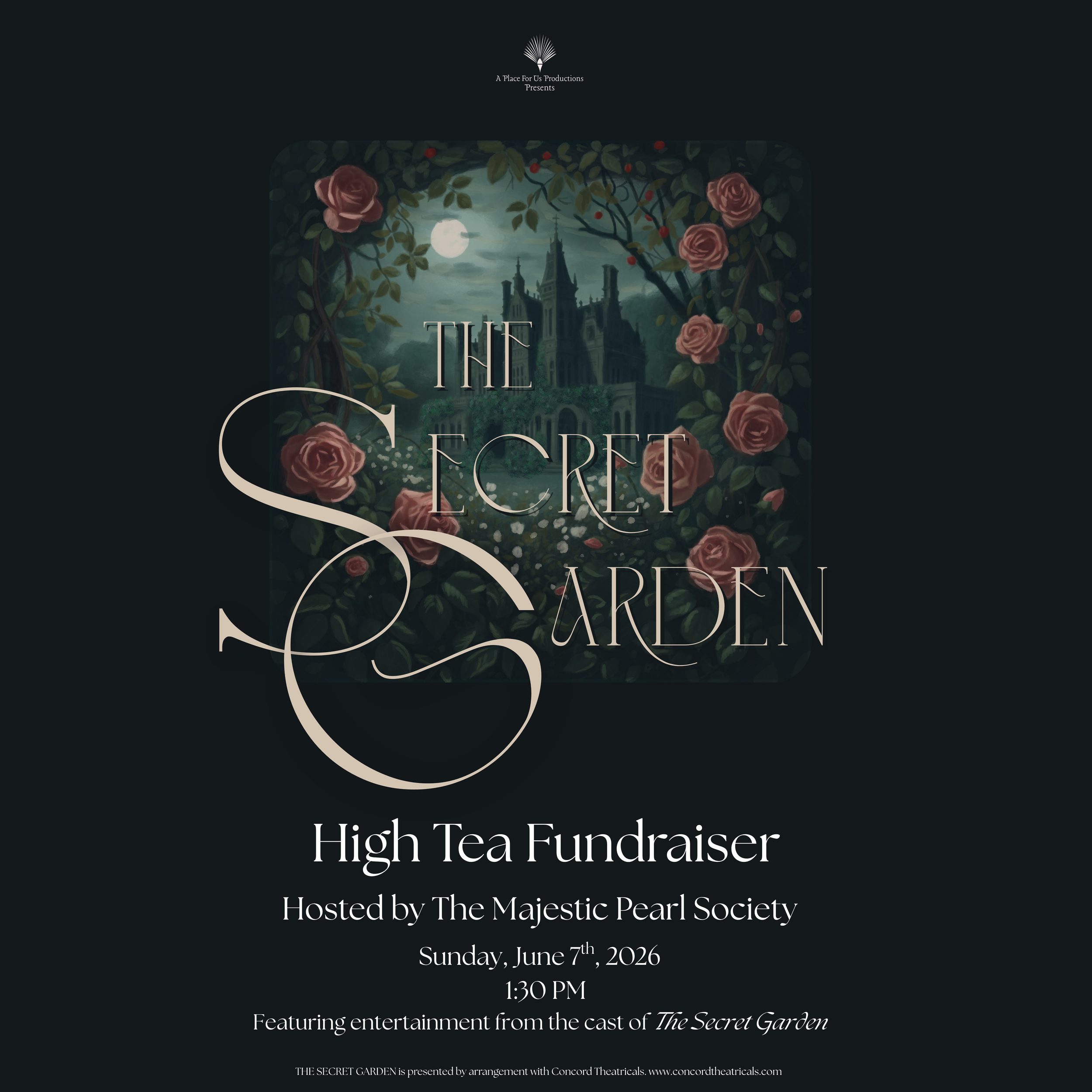 The Secret Garden High Tea Fundraiser