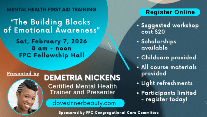 Training: Mental Health First Aid