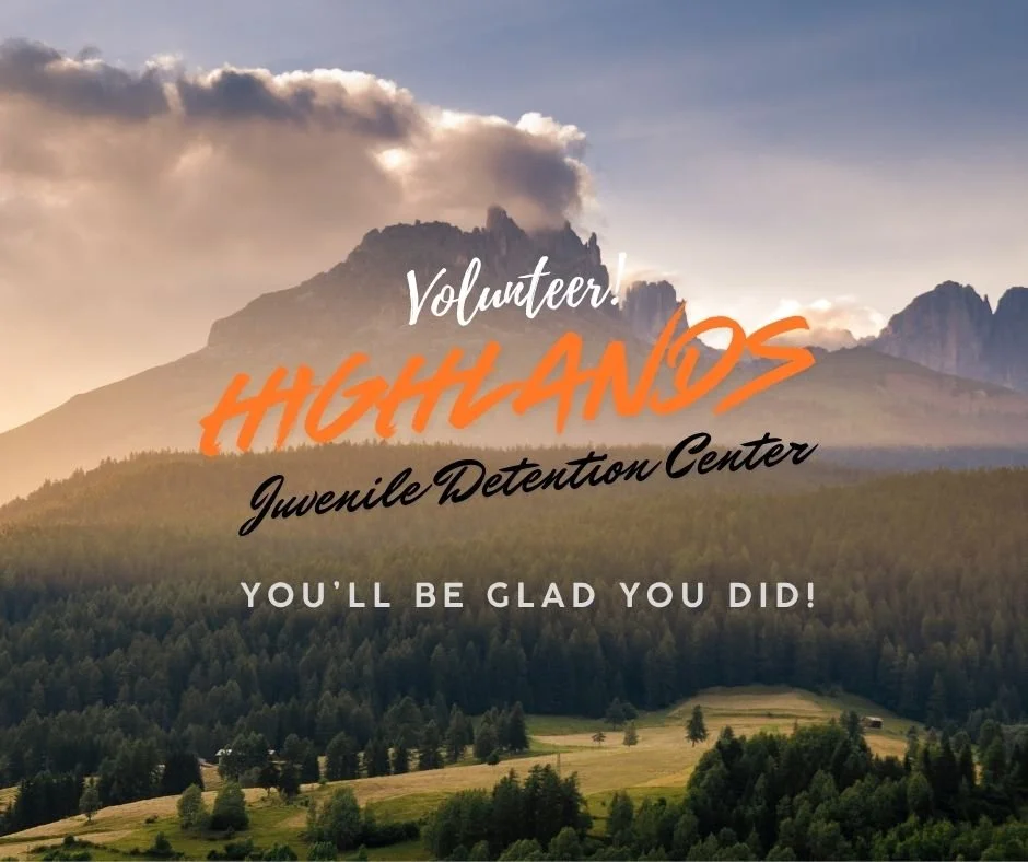 Sharing &amp; Showing the Love of Christ at Highlands Juvenile Detention Center