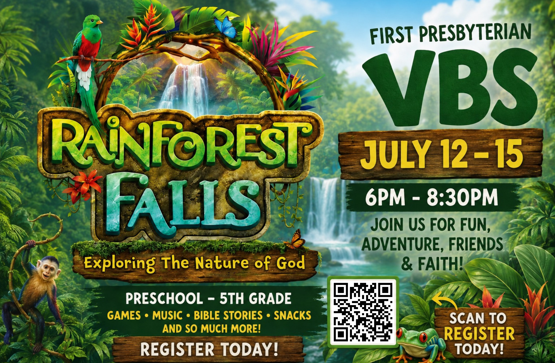 Rain Forest Falls VBS