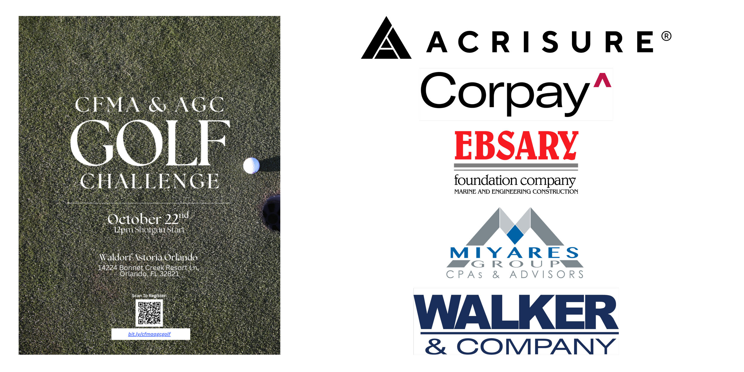 CFMA & AGC Golf Challenge