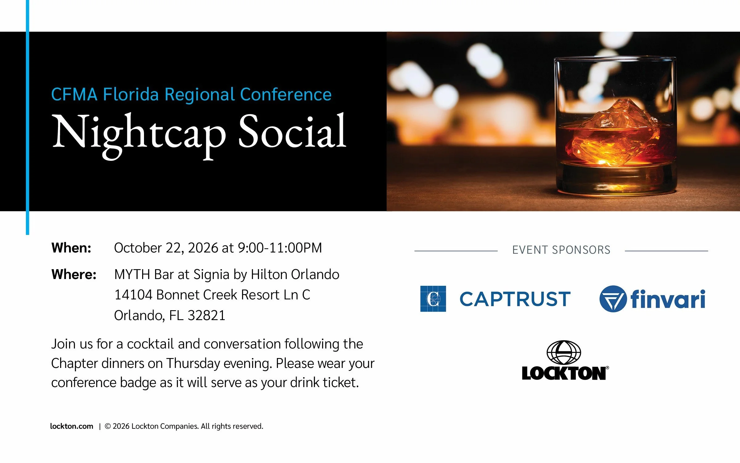 Nightcap Social Invite