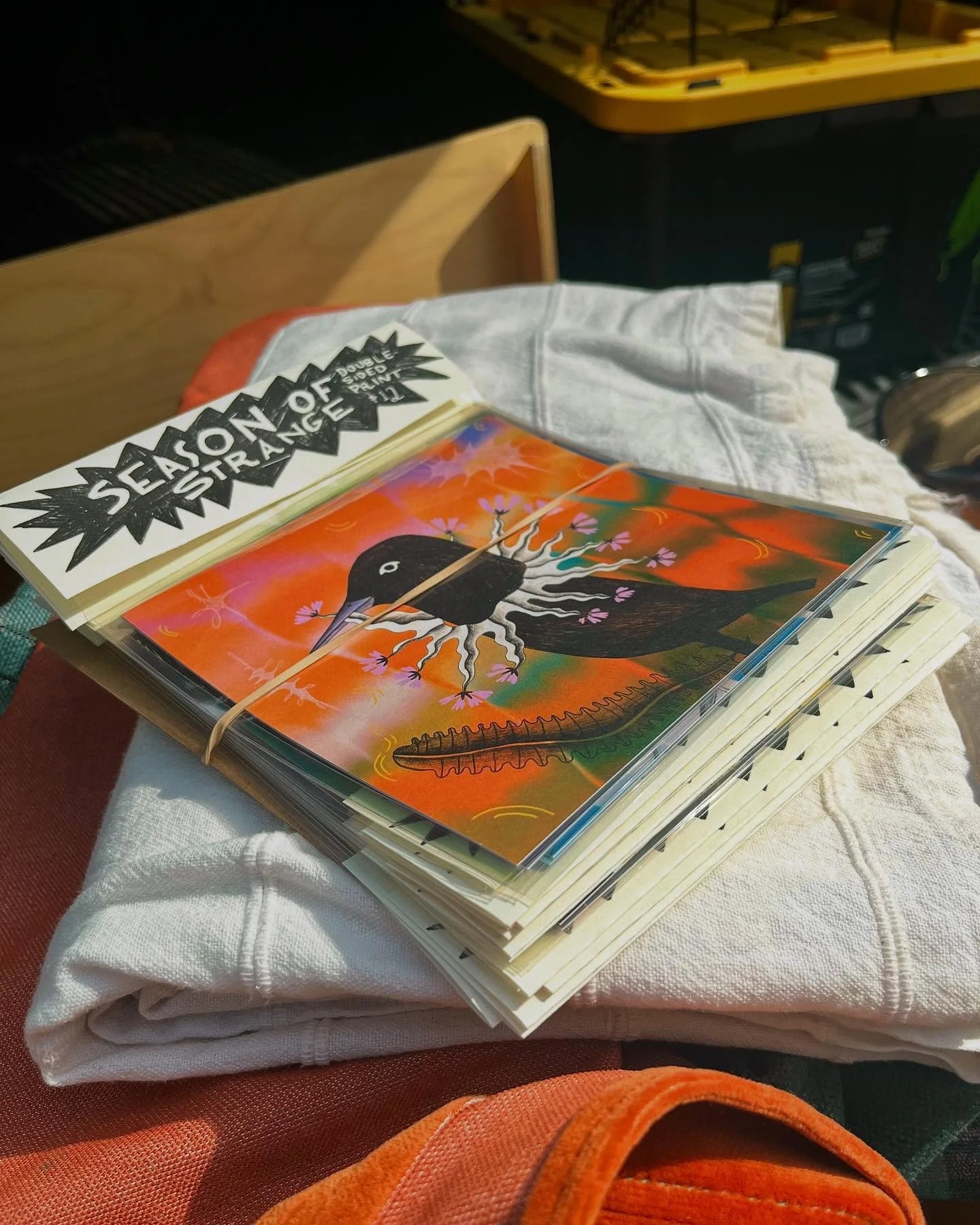 Some new, some strange, and some classic Studio Anyware goods coming with us today. Come hangout in the season of strange. @highlandbrewing 1-6 ✨