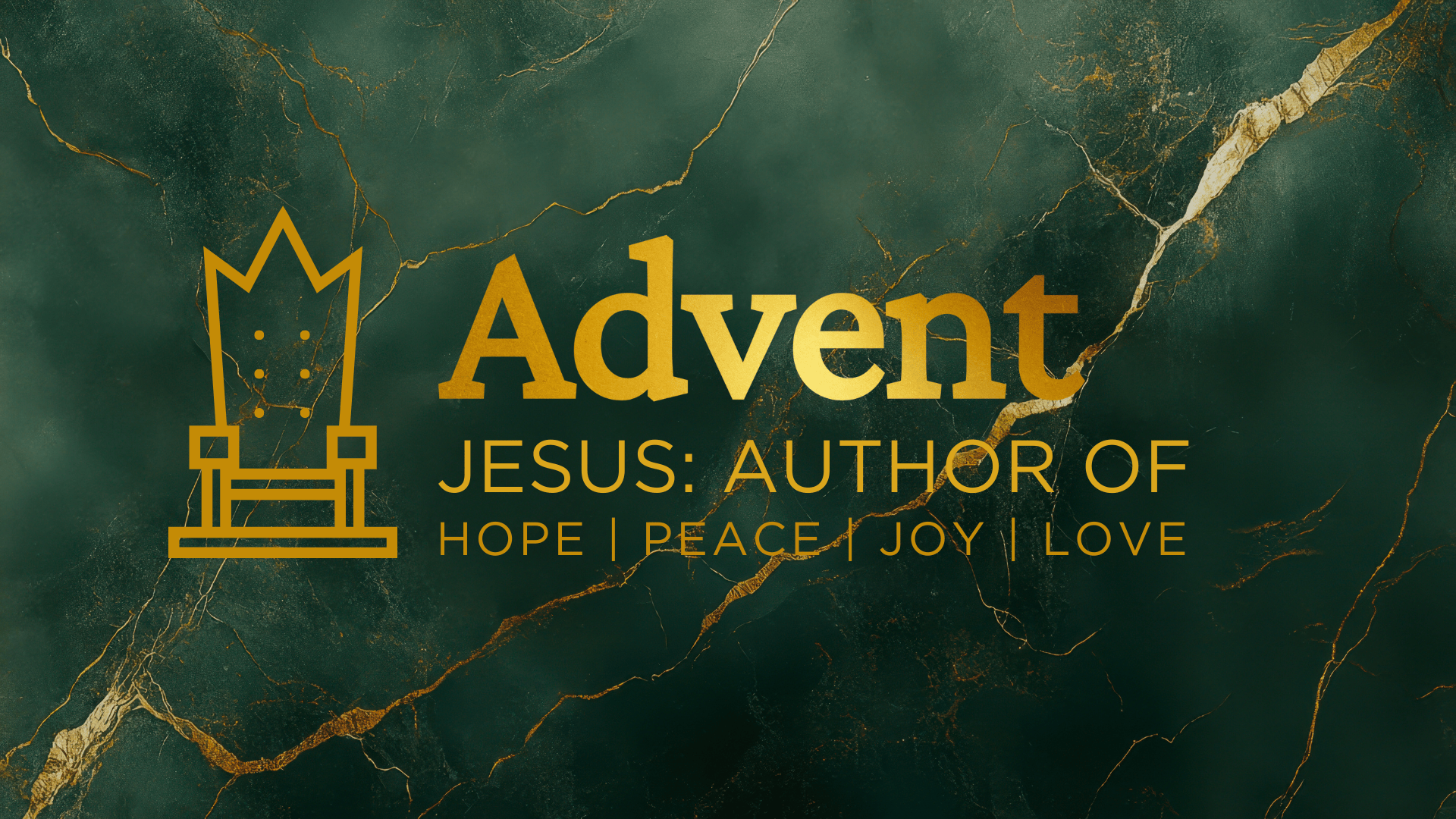 “Jesus: The Author of Our Peace” — Pastor Dave Zuleger