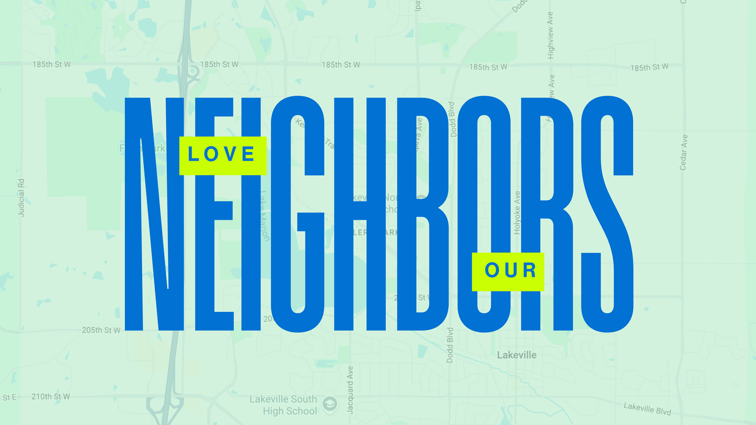 “Love Your Neighbors: Identity and Gravity” — Pastor Dave Zuleger