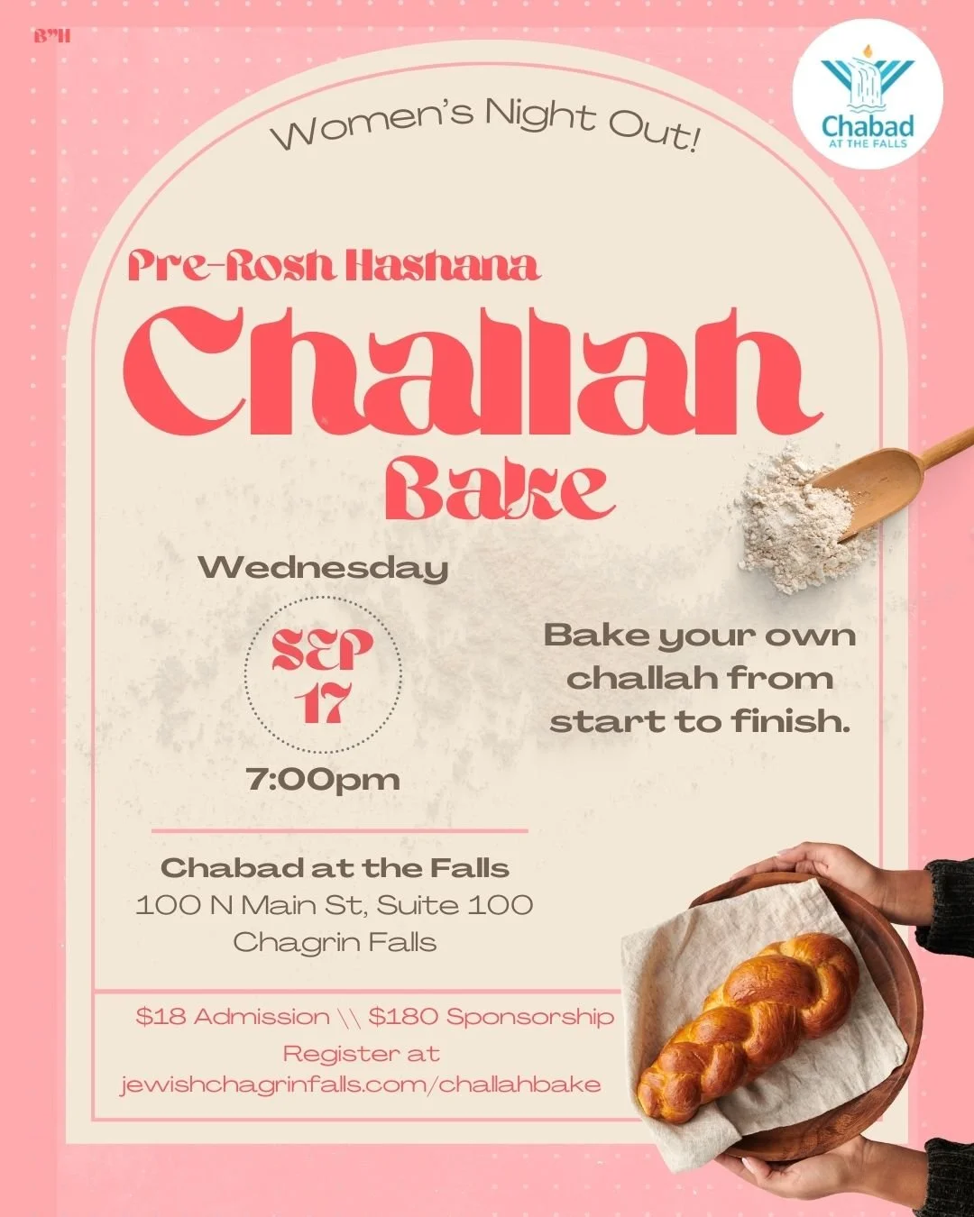 Pre-Rosh Hashana Challah Bake