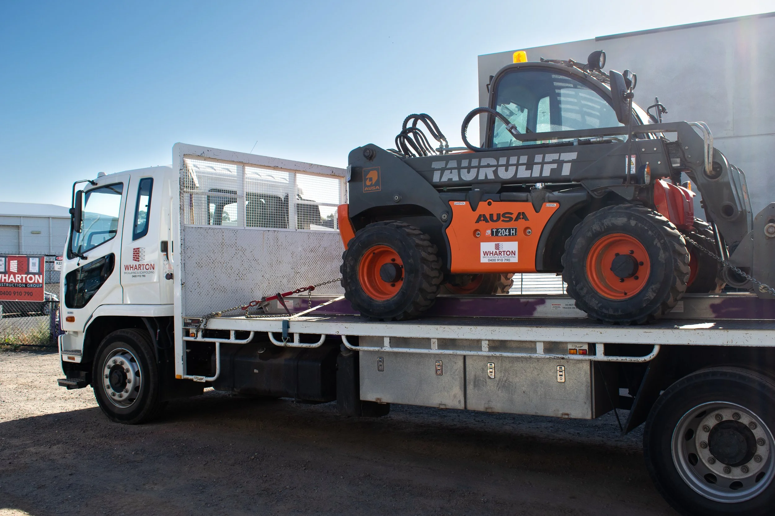 Telehandler — Wharton Scaffolding