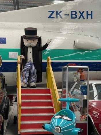 toy museum mascot