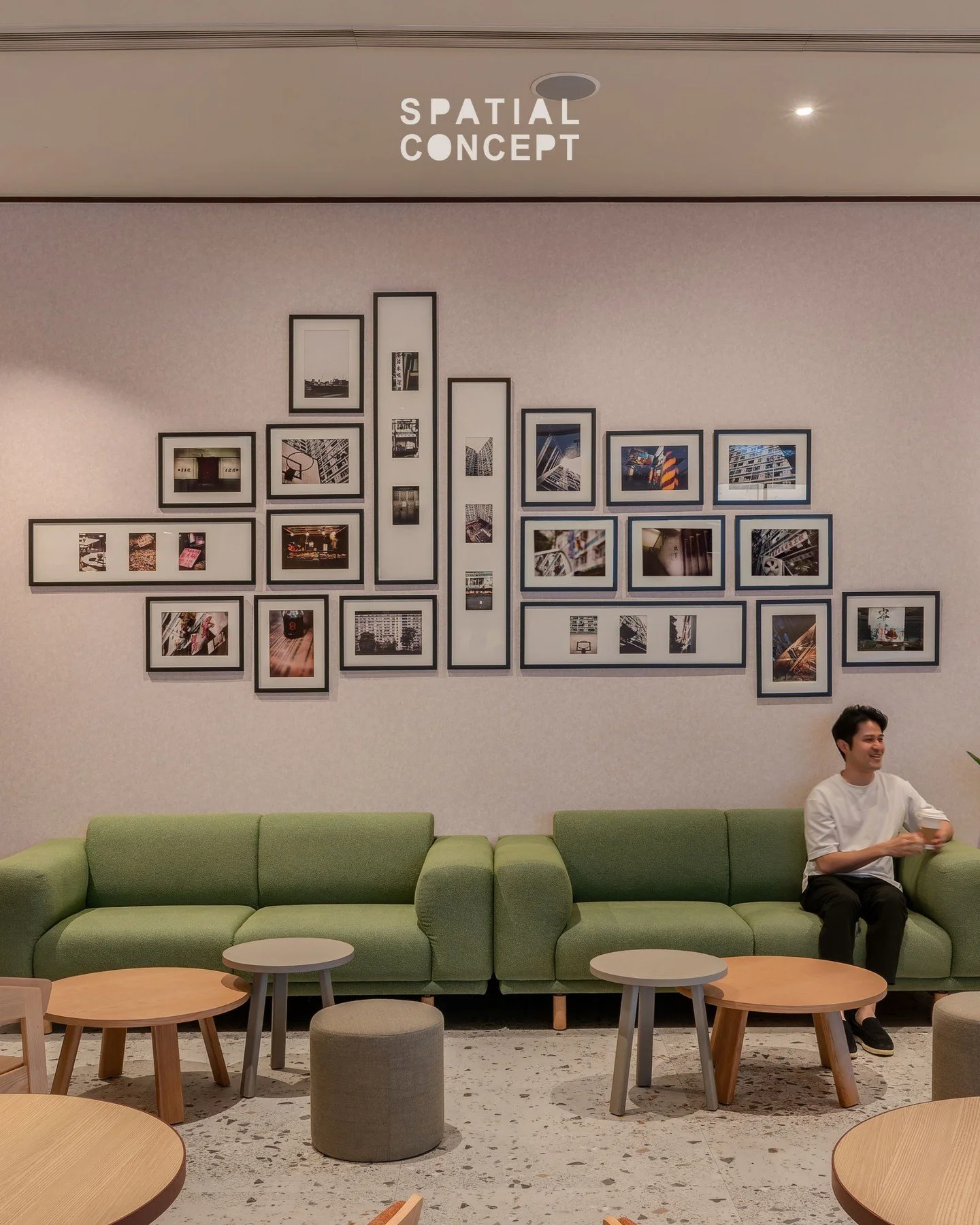 Harbour Road Cafe, told through memories of Hong Kong. Our team curated and repurposed an existing set of Hong Kong photographs, reorganising the collection into an artful composition. A sustainable, creative gesture that adds soul, story and a stron