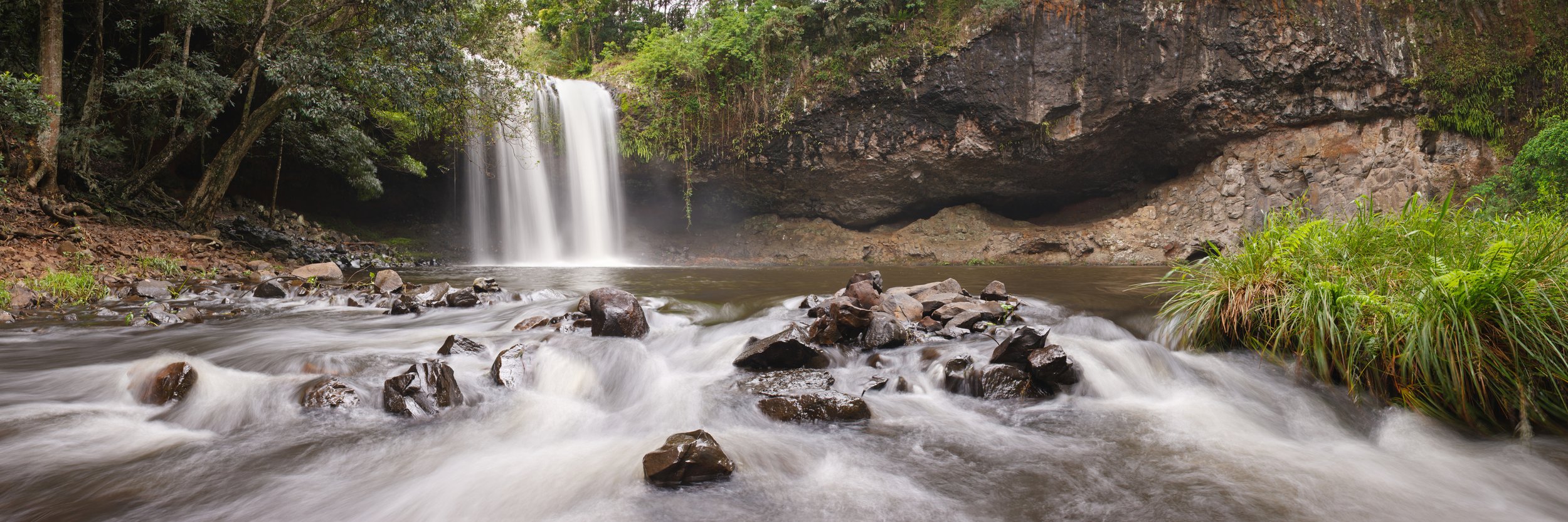Killen Falls, in the Hinterland near Byron Bay