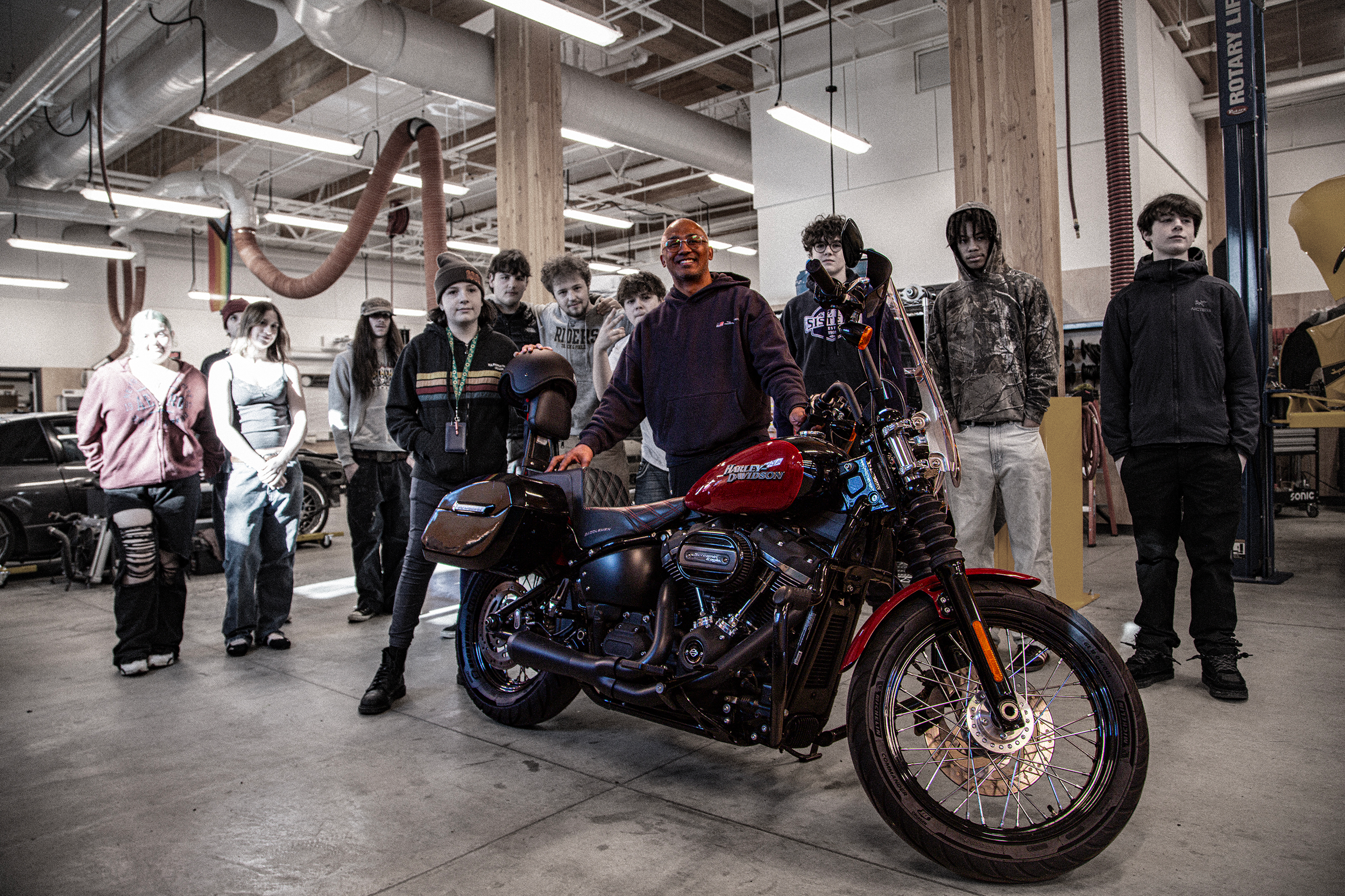 #HighSchoolHarley Begins