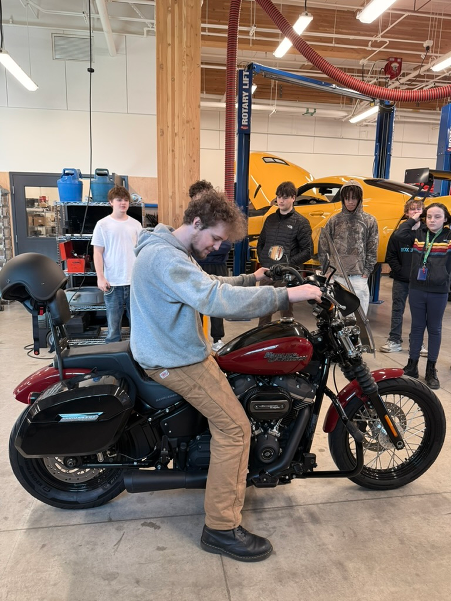 #HighSchoolHarley King Snake