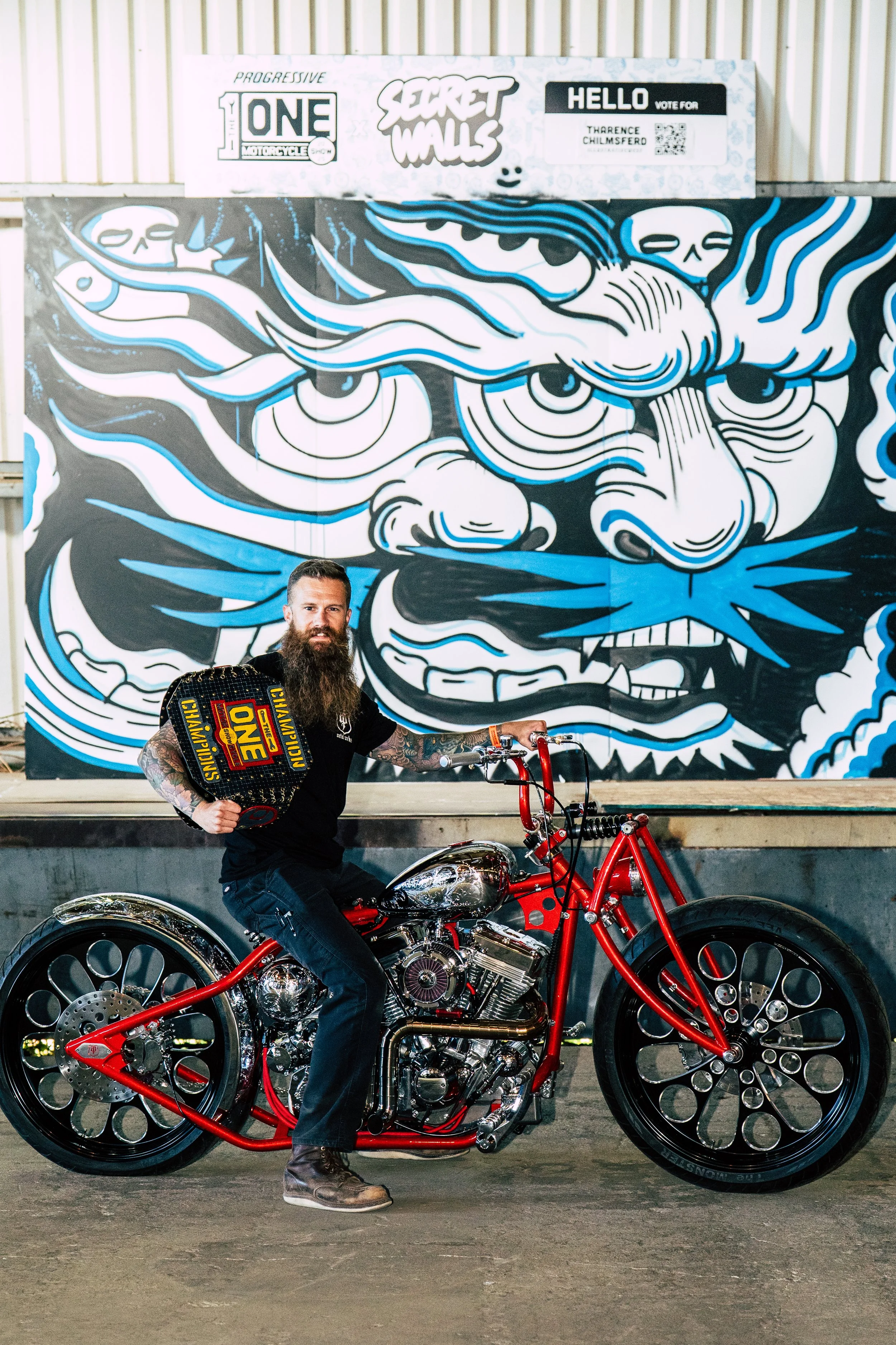 AND THE WINNERS OF THE ONE MOTORCYCLE SHOW PORTLAND BUILDER AWARDS