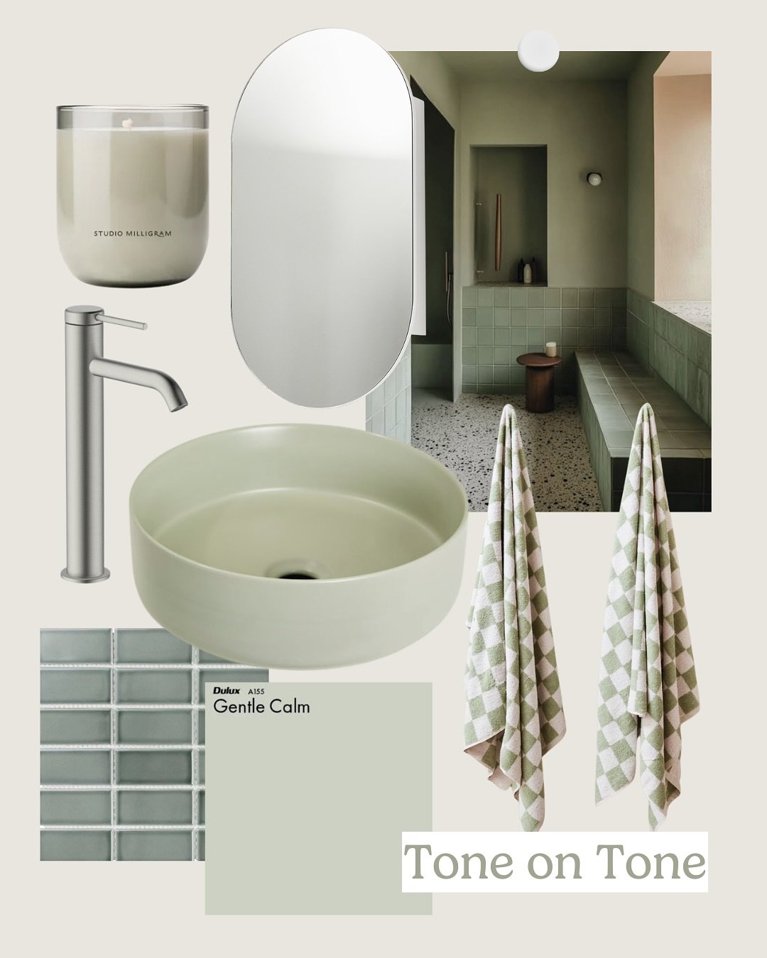 Some sage styling with our Sage Green basins 🌿

There&rsquo;s endless potential with sage green so save this post for inspo and let us know which vibe is your favourite in the comments 🤍

Both our Thin Edge and Fluted Sage Green Basins are priced a