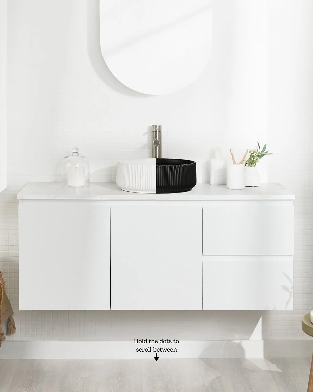 Light or dark basin, which team are you? 🔦

Our Lume vanity gives you the option of a matte white or matte black basin to choose from.

Discover the Lume now via our link in bio.