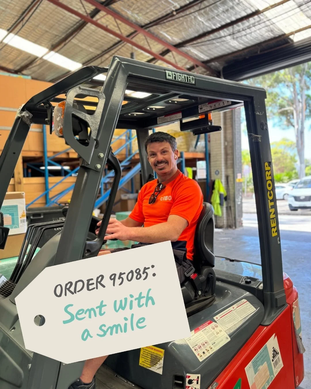 We take special care getting our products to @bunnings stores and to you 💌