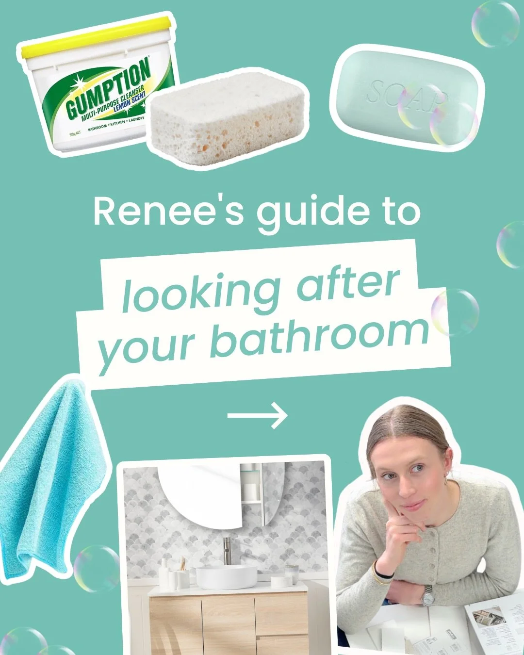 How to simply keep your bathroom sparkling 🫧

Don&rsquo;t forget to save for later 🫶🏼